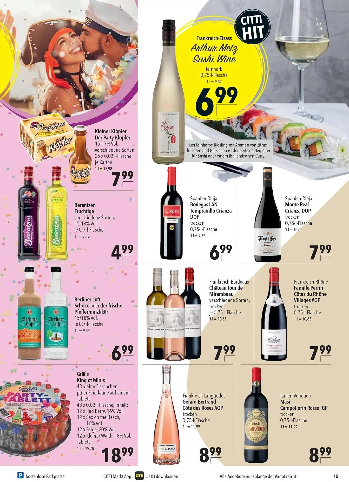 CITTI Markt Prospekt von 11. Februar bis 17. Februar 2026 - Prospekt seite 15