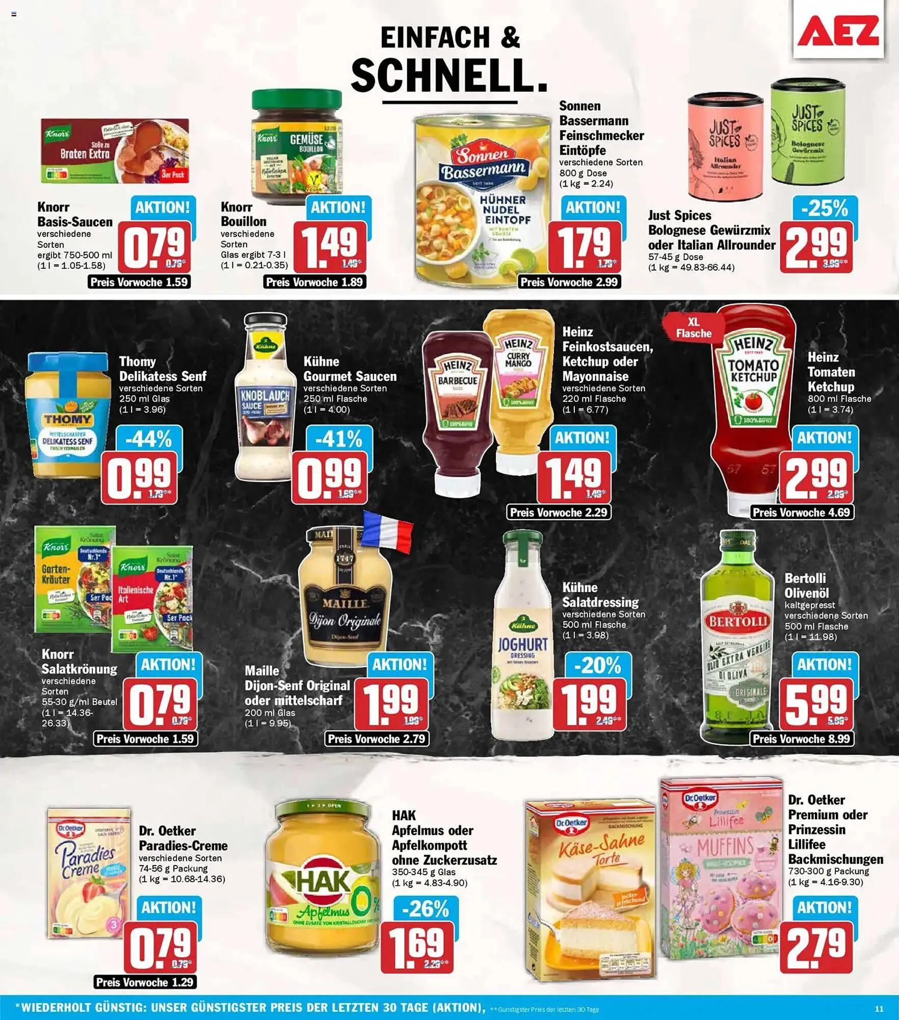 AEZ Prospekt von 16. März bis 21. März 2026 - Prospekt seite 11