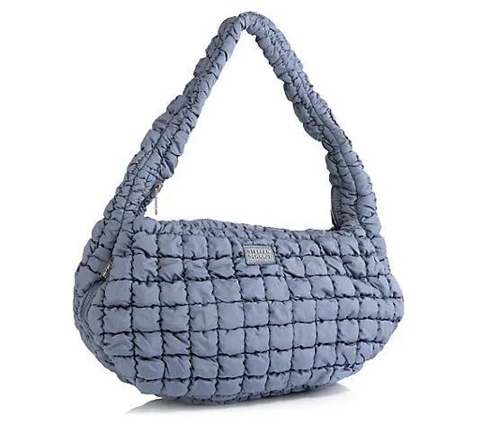 STEFFEN SCHRAUT Schultertasche gesteppt div. Fächer 24cm Trageriemen