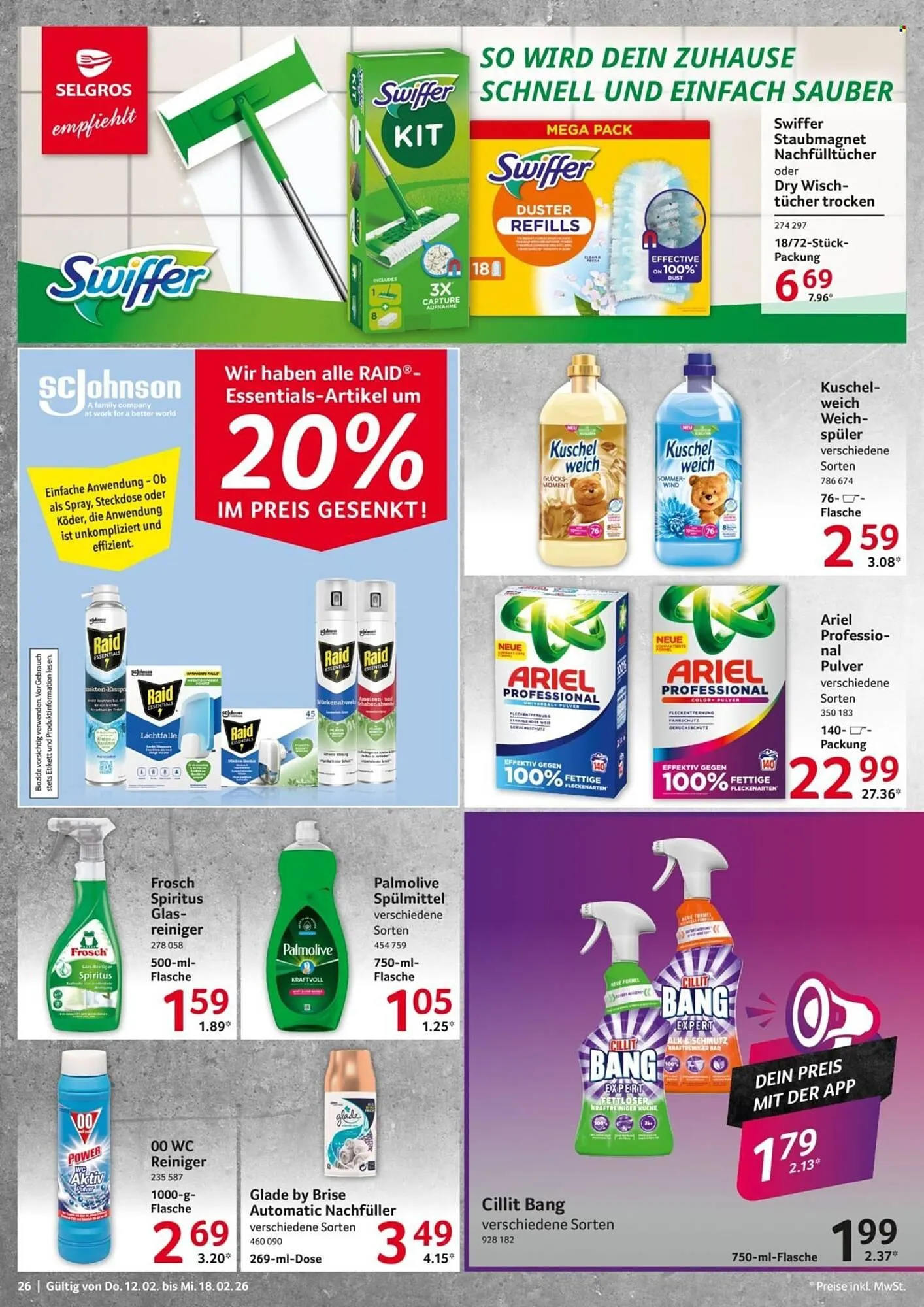 Selgros Prospekt von 12. Februar bis 18. Februar 2026 - Prospekt seite 26