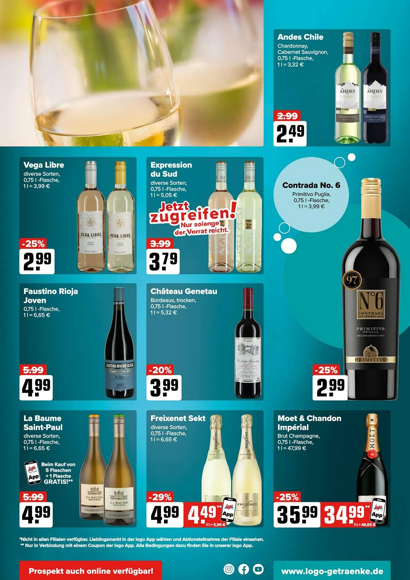Logo Getränkemarkt Prospekt von 13. April bis 18. April 2026 - Prospekt seite 7