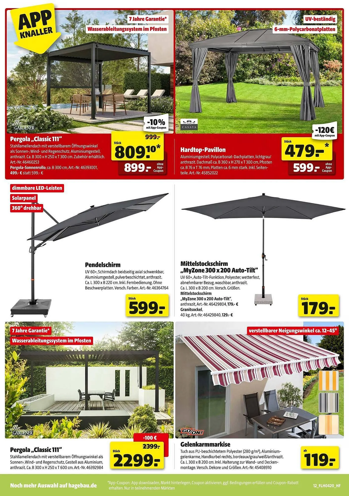 Hagebau Prospekt von 9. Mai bis 16. Mai 2026 - Prospekt seite 12