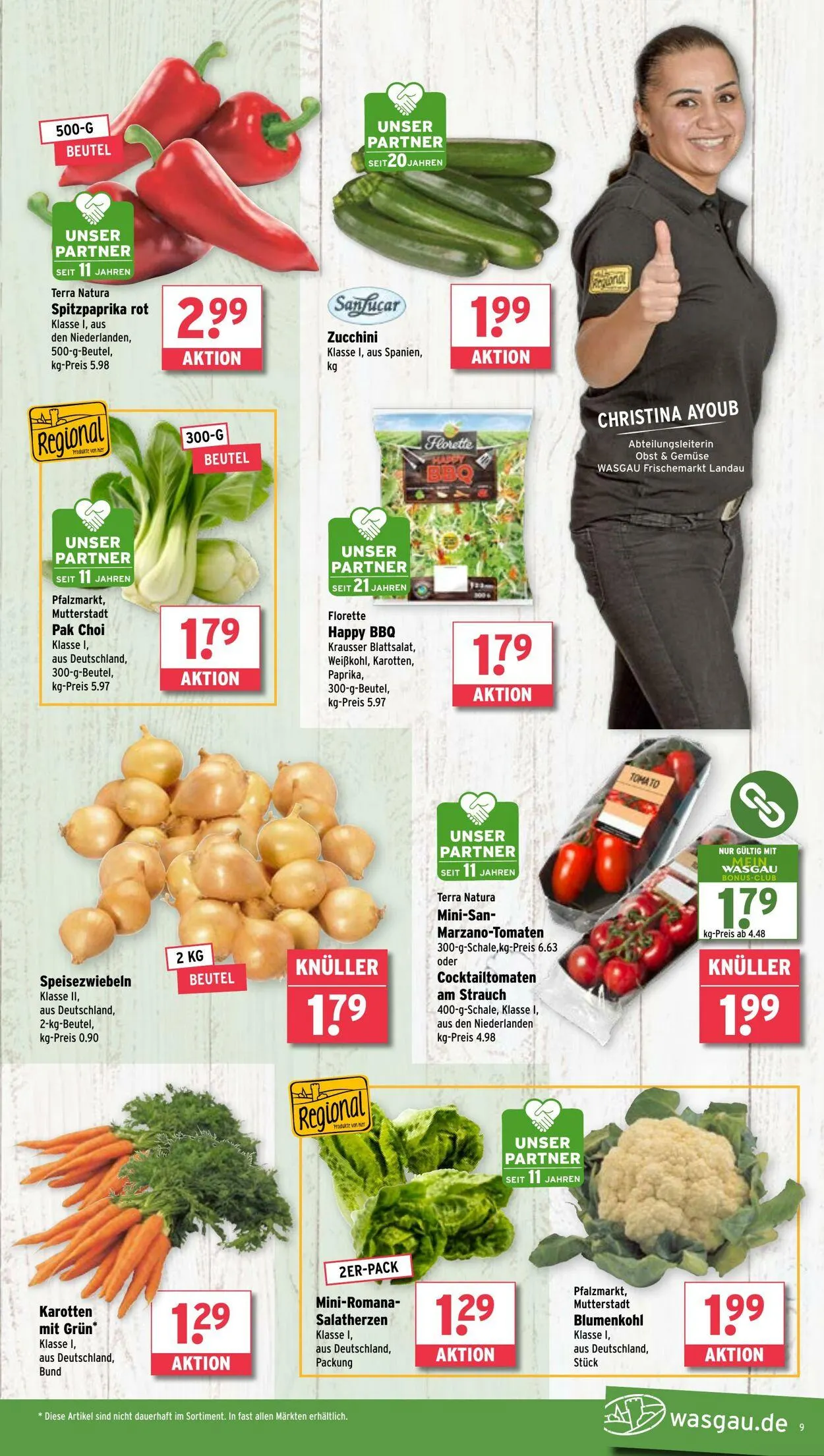 Wasgau von 19. Mai bis 24. Mai 2025 - Prospekt seite 9