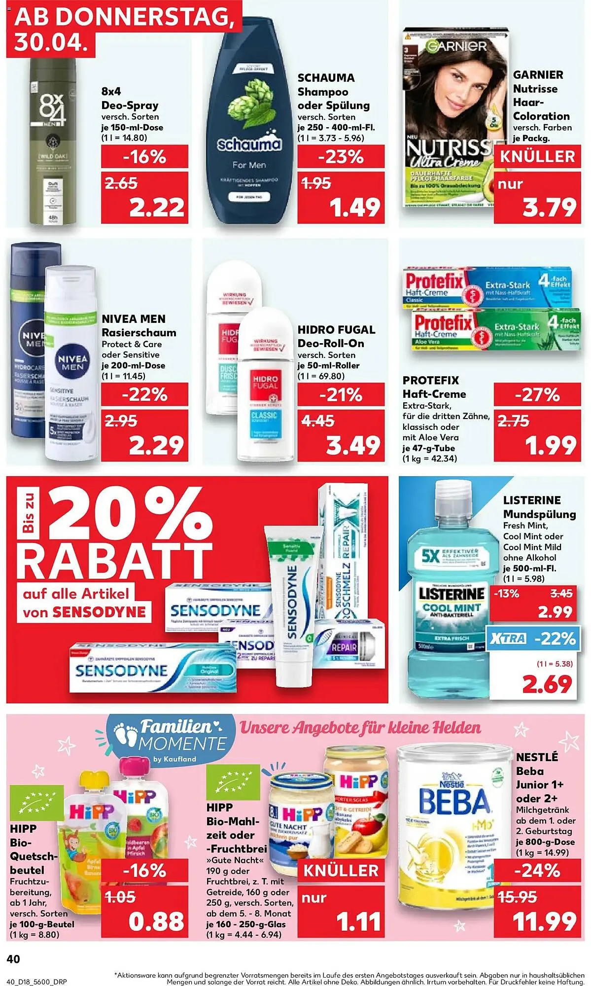 Kaufland Prospekt von 30. April bis 6. Mai 2026 - Prospekt seite 40