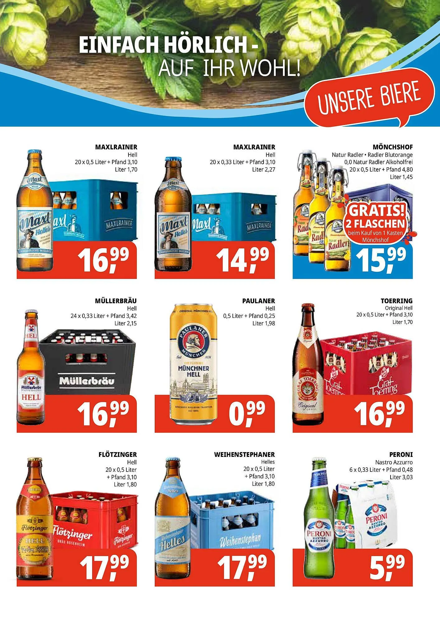 Hörl Getränke Prospekt von 28. Mai bis 11. Juni 2025 - Prospekt seite 3