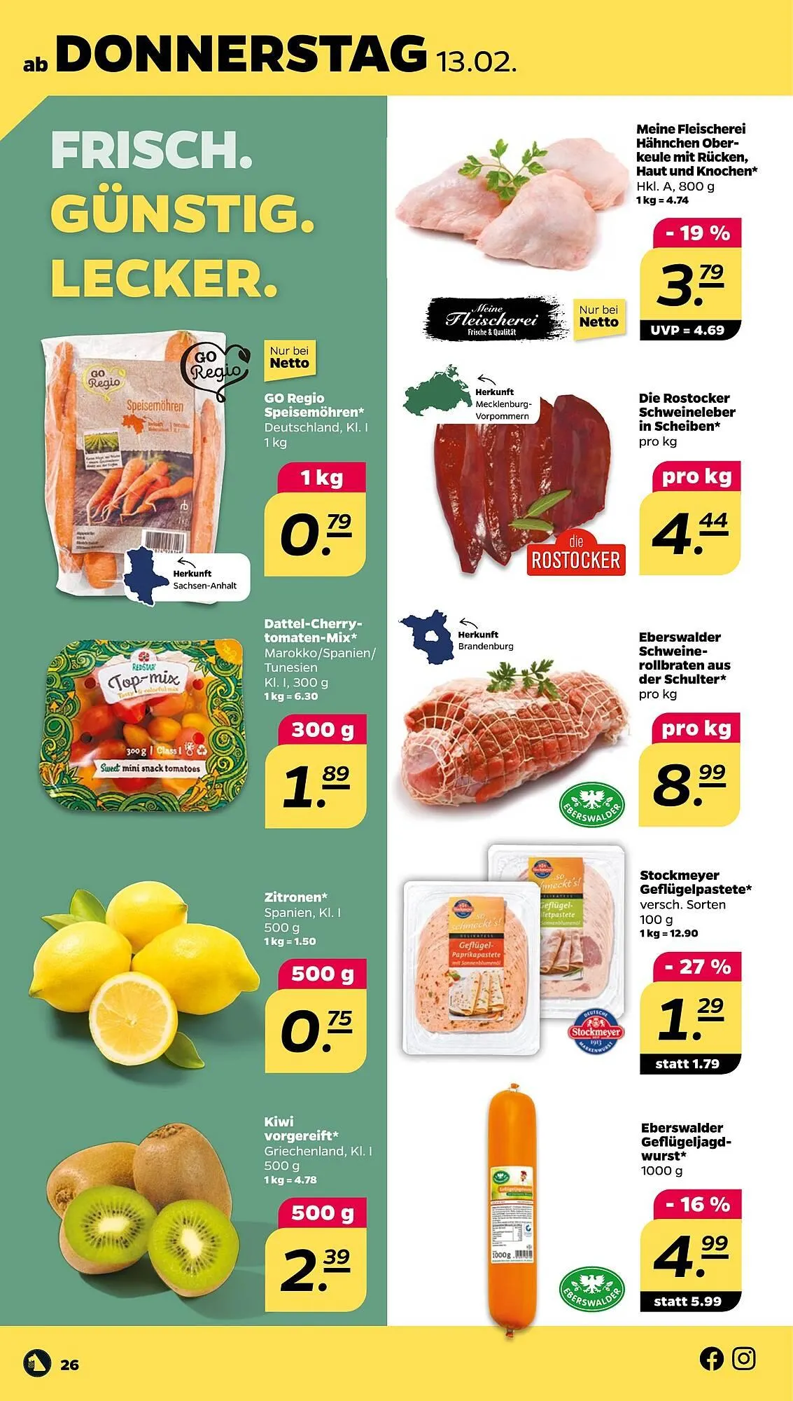 NETTO Prospekt von 10. Februar bis 15. Februar 2025 - Prospekt seite 26