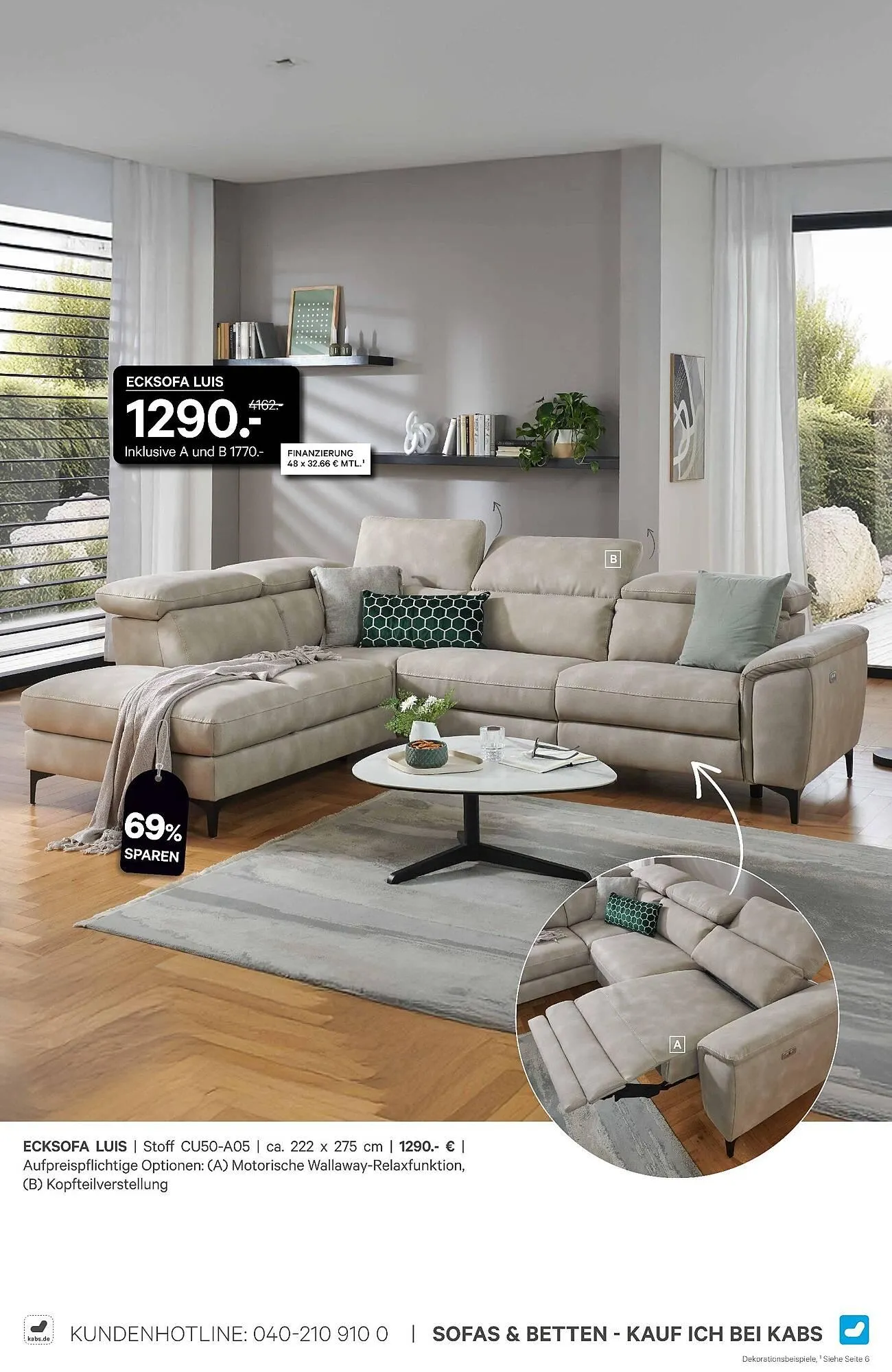 Kabs Polsterwelt Prospekt von 30. Januar bis 26. Februar 2026 - Prospekt seite 38