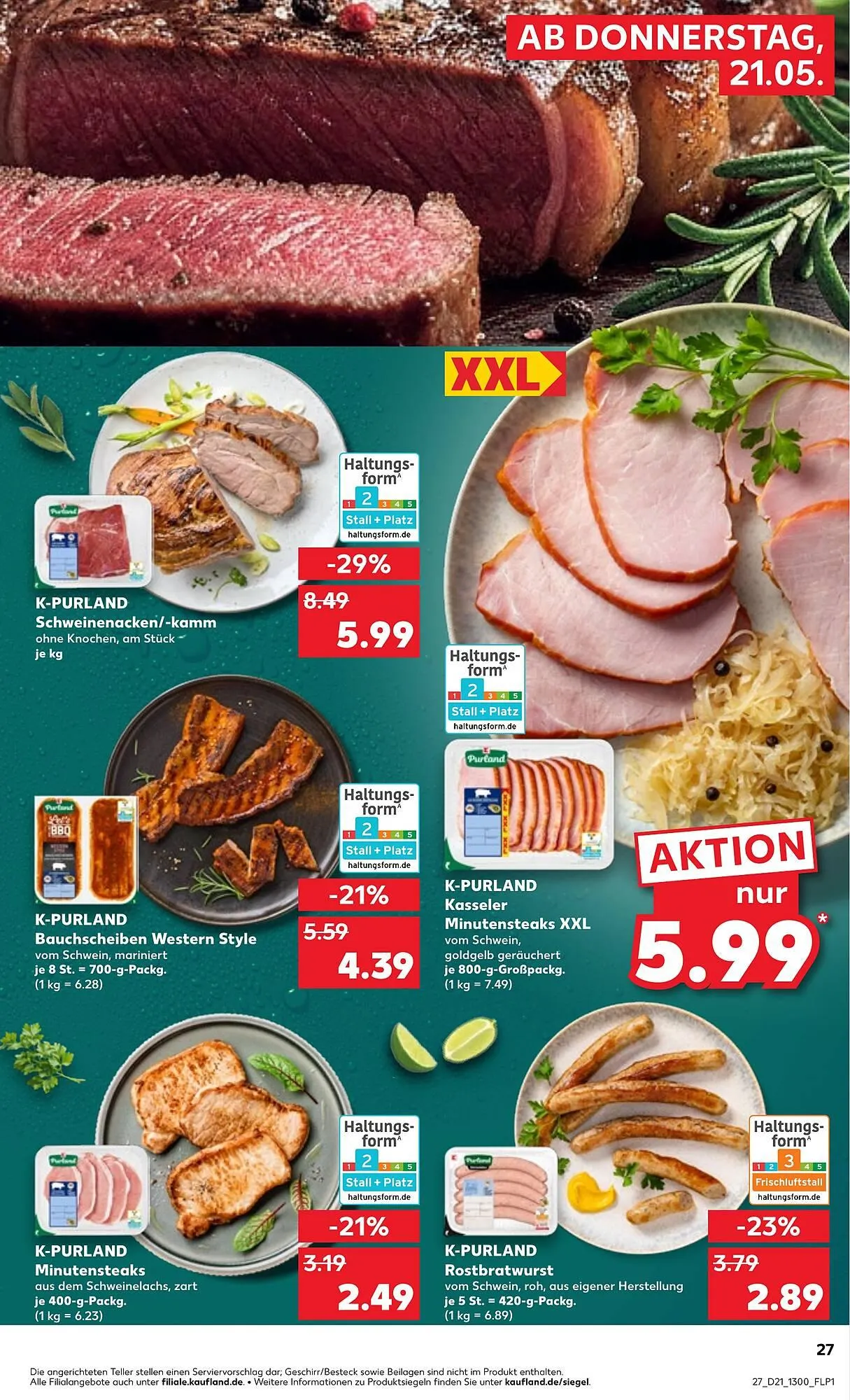 Kaufland Prospekt von 21. Mai bis 27. Mai 2026 - Prospekt seite 27