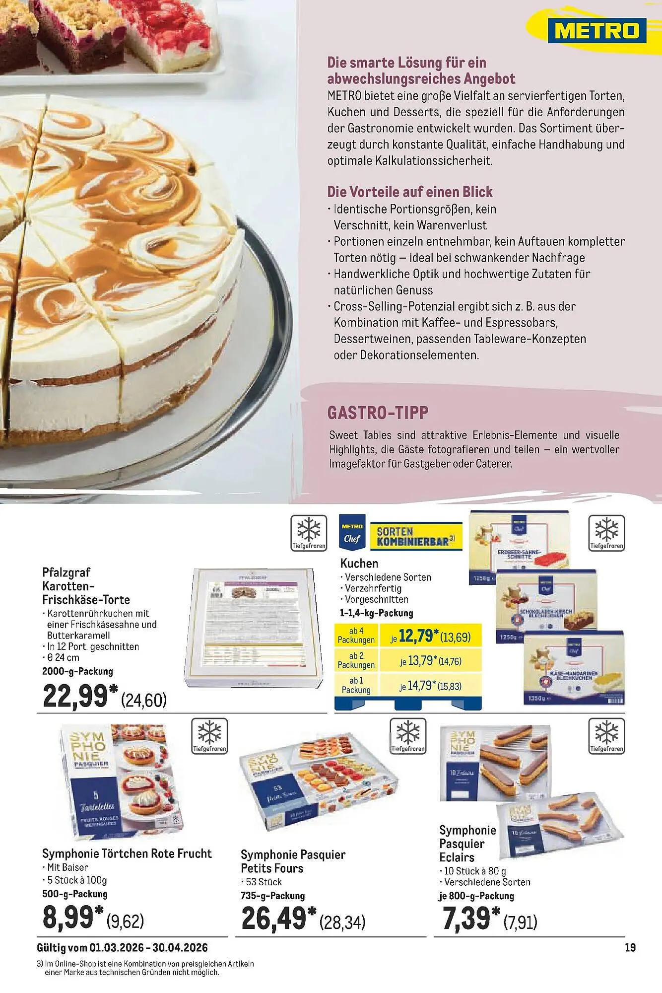 METRO Prospekt von 22. März bis 28. März 2026 - Prospekt seite 19