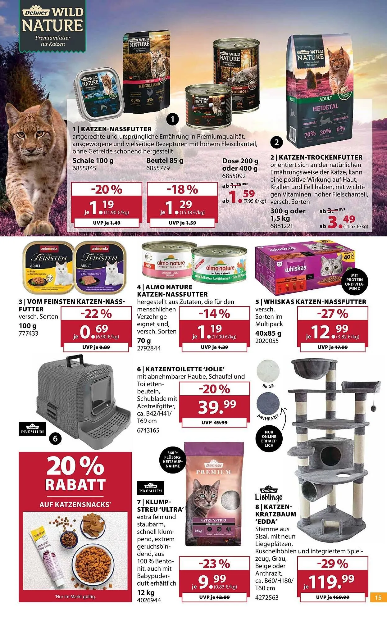 Dehner Prospekt von 11. März bis 16. März 2026 - Prospekt seite 15