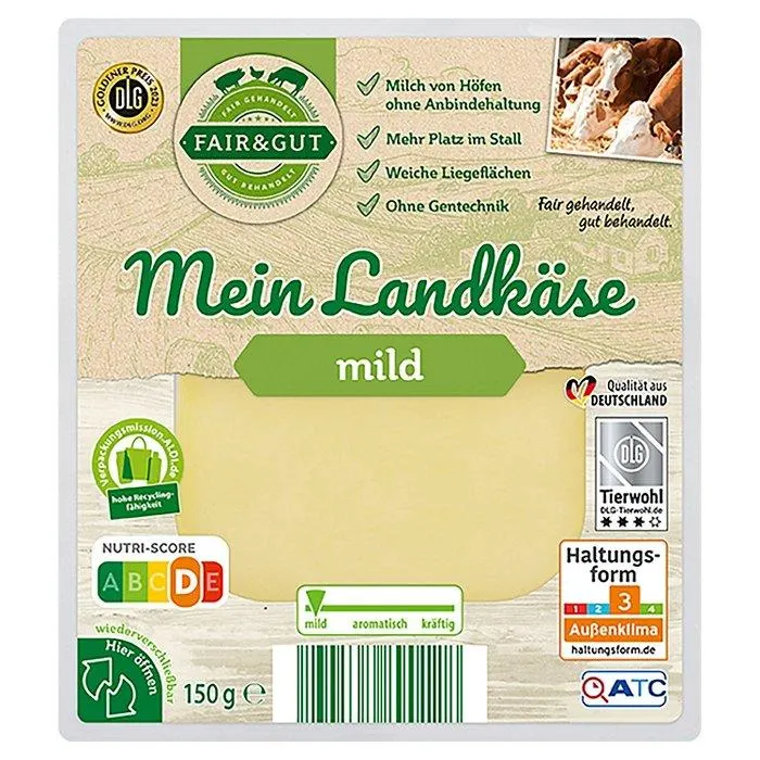 MILSANI Mein Landkäse 150 g, Mild