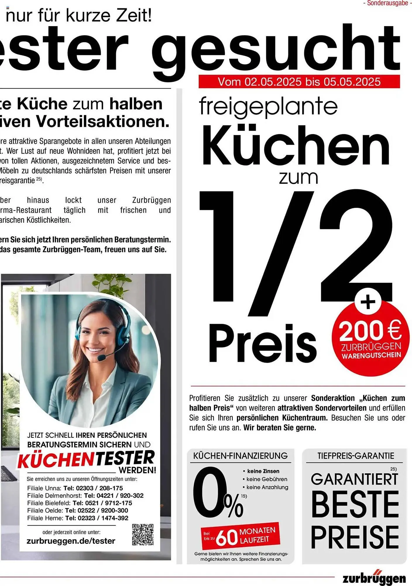 Zurbrüggen Prospekt von 2. Mai bis 5. Mai 2025 - Prospekt seite 3