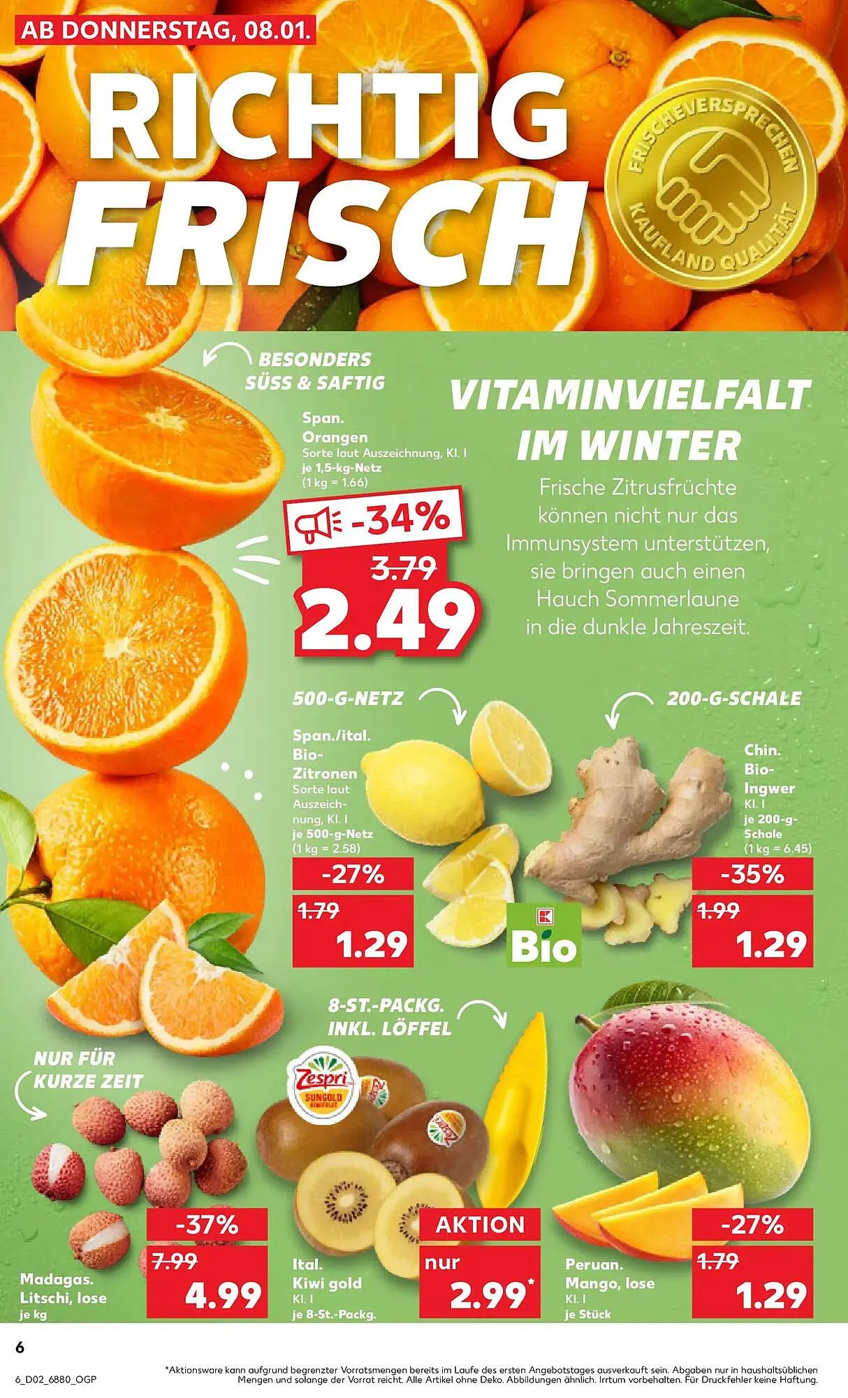 Kaufland Prospekt von 11. Januar bis 14. Januar 2026 - Prospekt seite 6