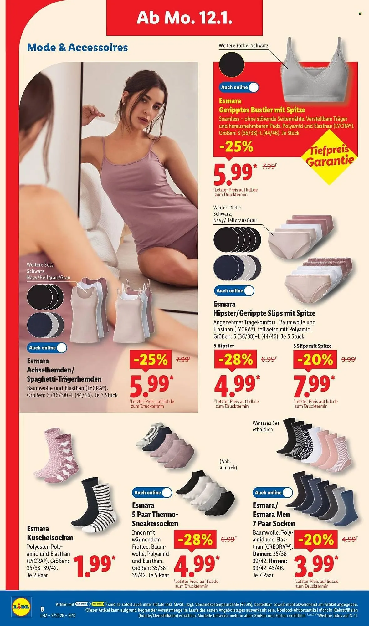 Lidl Prospekt von 12. Januar bis 17. Januar 2026 - Prospekt seite 6