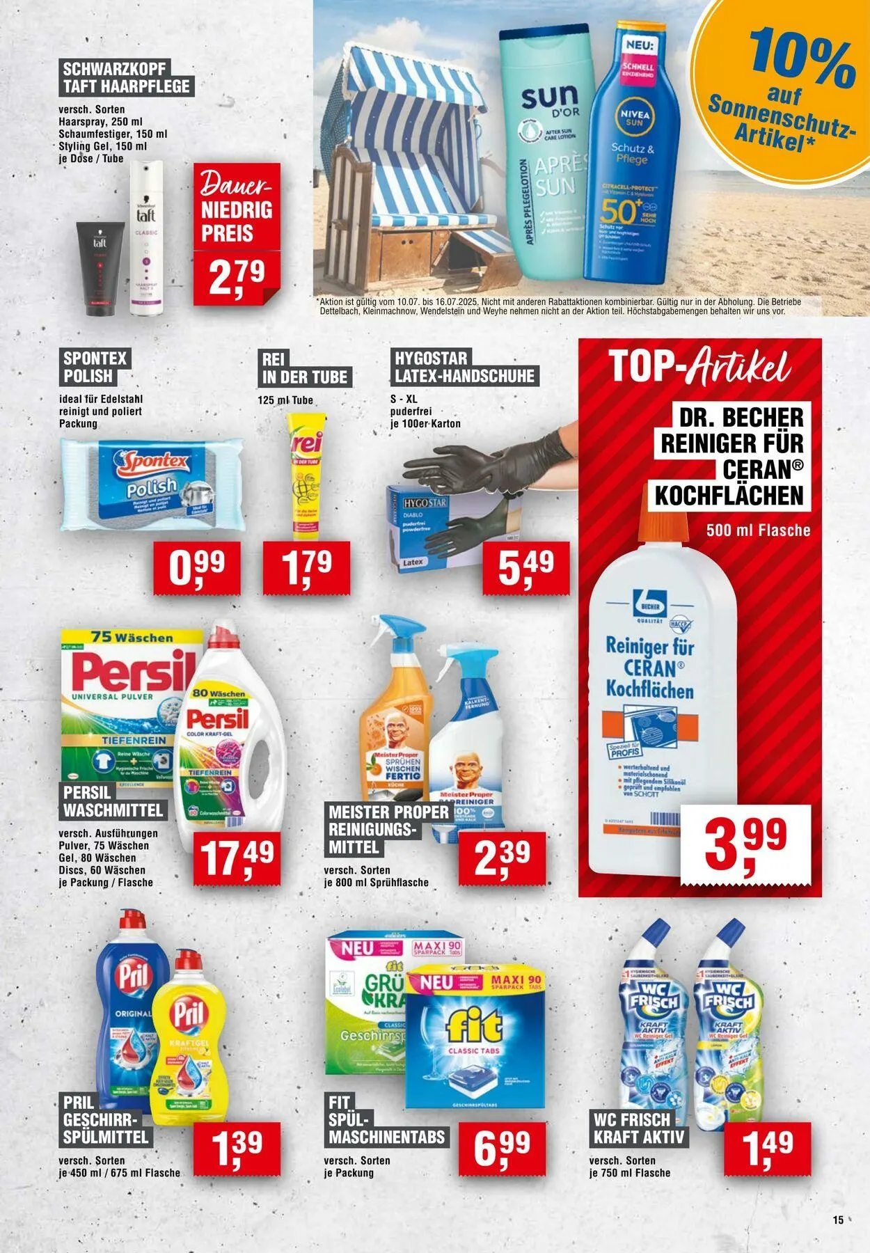 Handelshof von 16. Juli bis 30. Juli 2025 - Prospekt seite 15