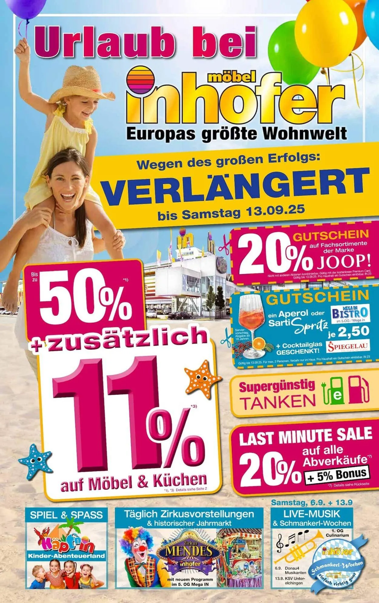 Möbel Inhofer Aktueller Prospekt von 3. November bis 17. November 2025 - Prospekt seite 1