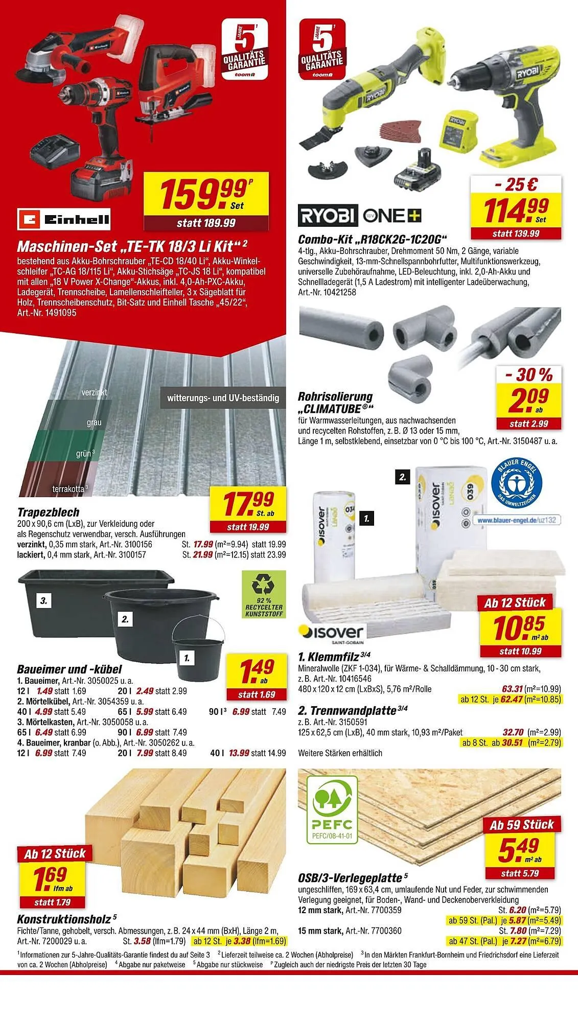 Toom Baumarkt Prospekt von 3. Januar bis 9. Januar 2026 - Prospekt seite 4