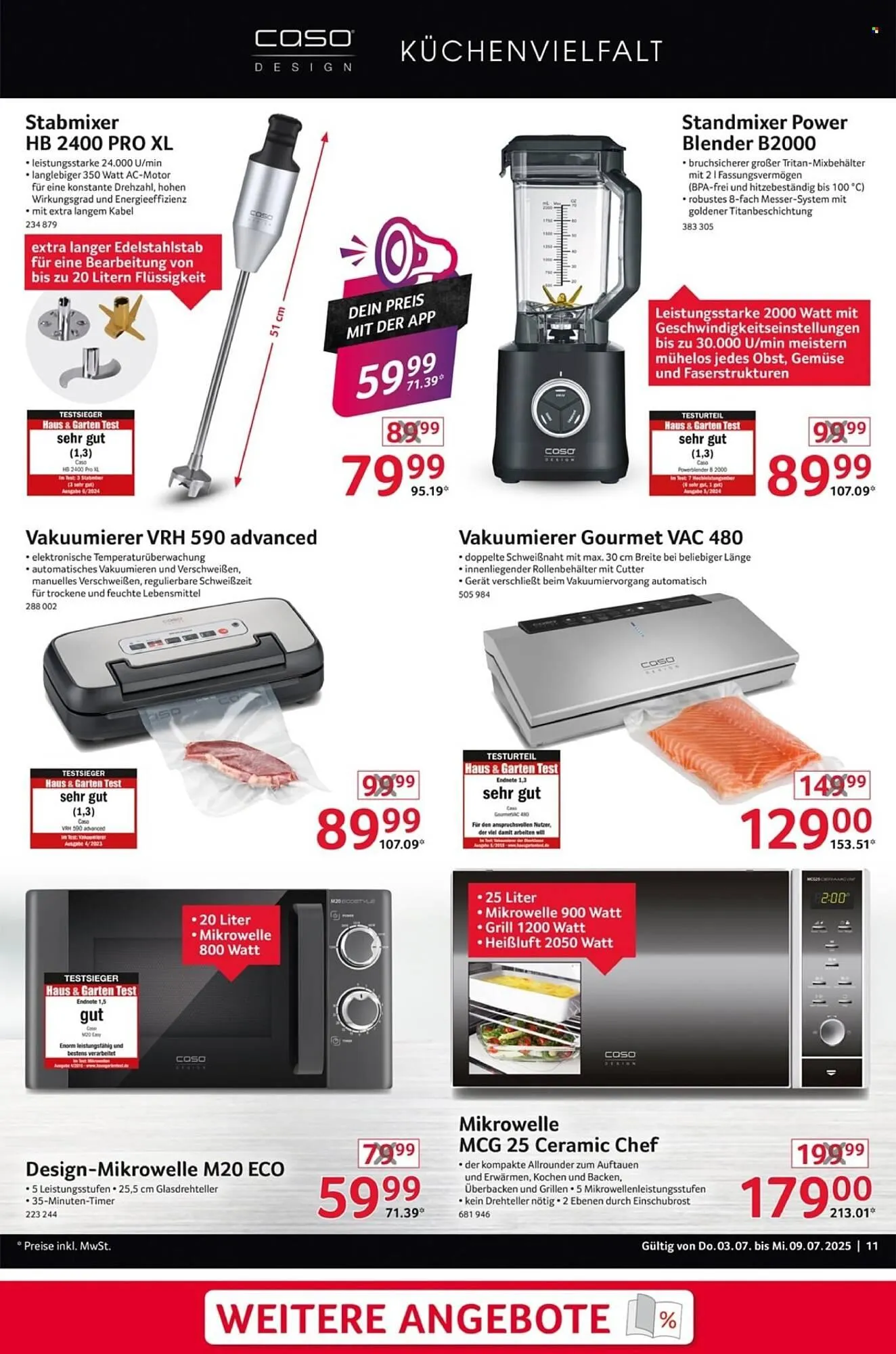 Selgros Prospekt von 3. Juli bis 9. Juli 2025 - Prospekt seite 11