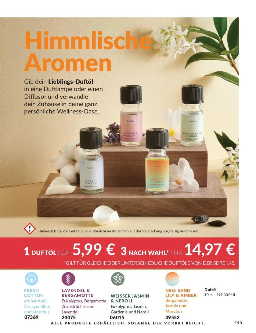 Avon Aktueller Prospekt von 19. März bis 2. April 2025 - Prospekt seite 145