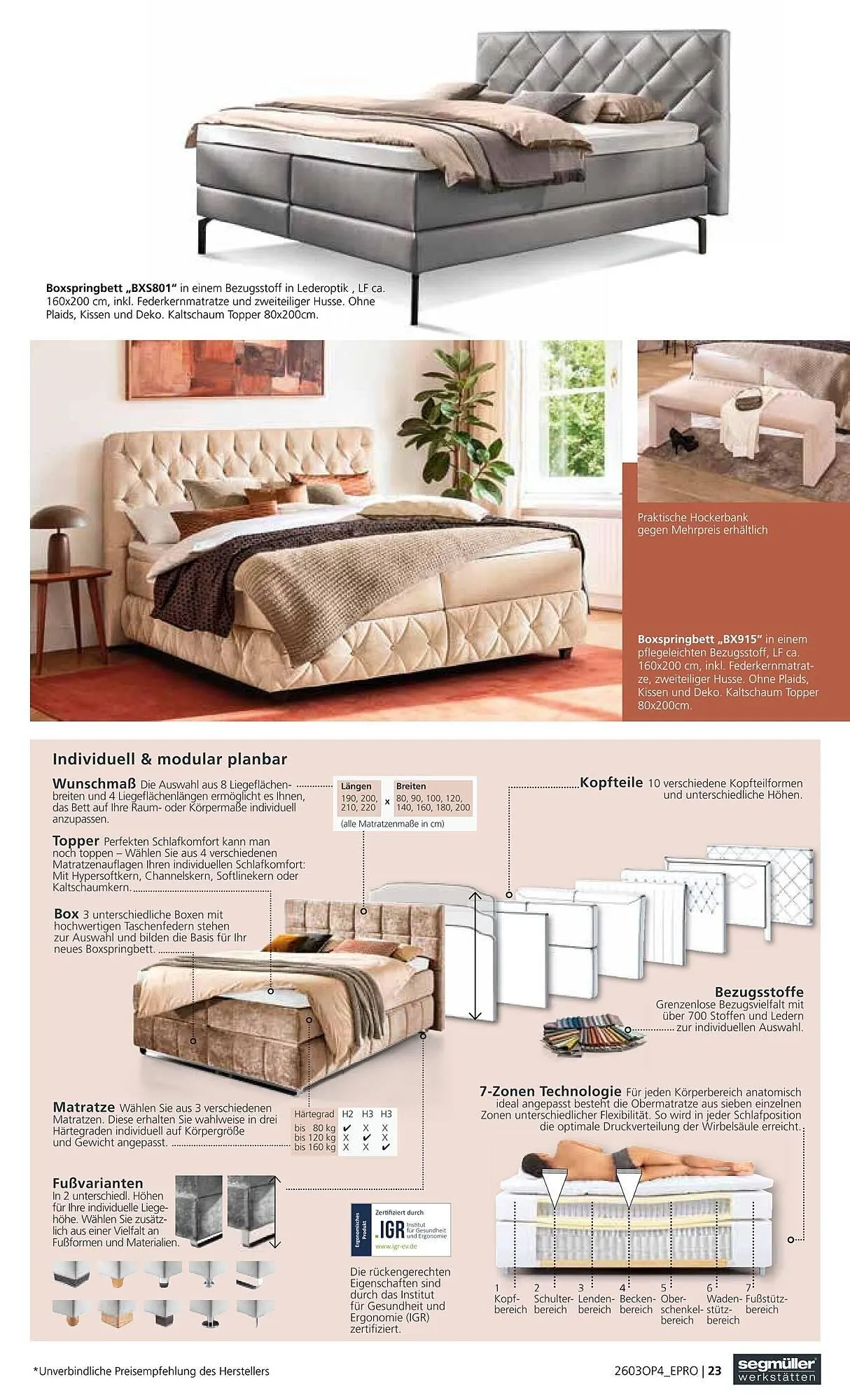 Segmüller Prospekt von 1. März bis 30. April 2026 - Prospekt seite 23