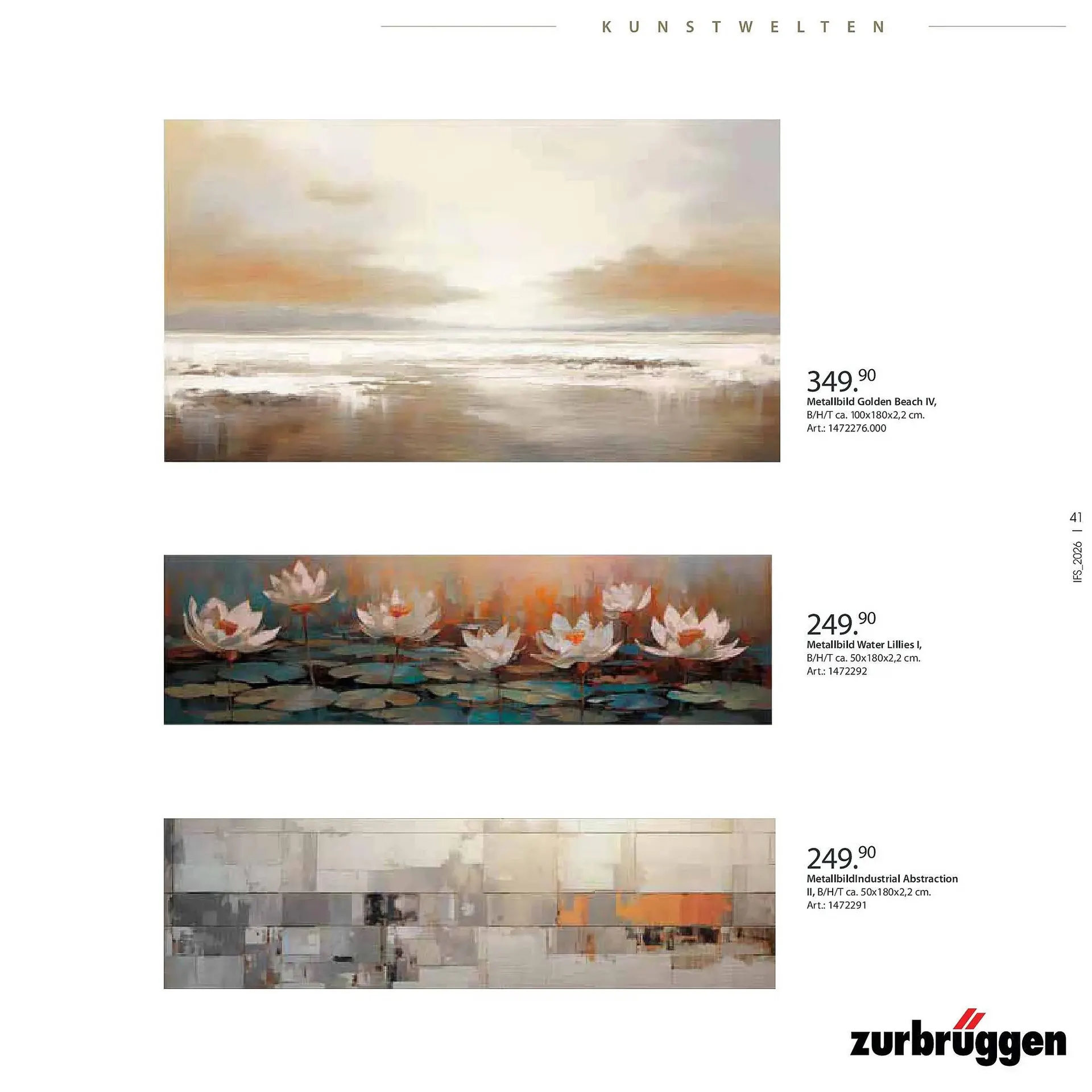 Zurbrüggen Prospekt von 14. April bis 26. September 2026 - Prospekt seite 39