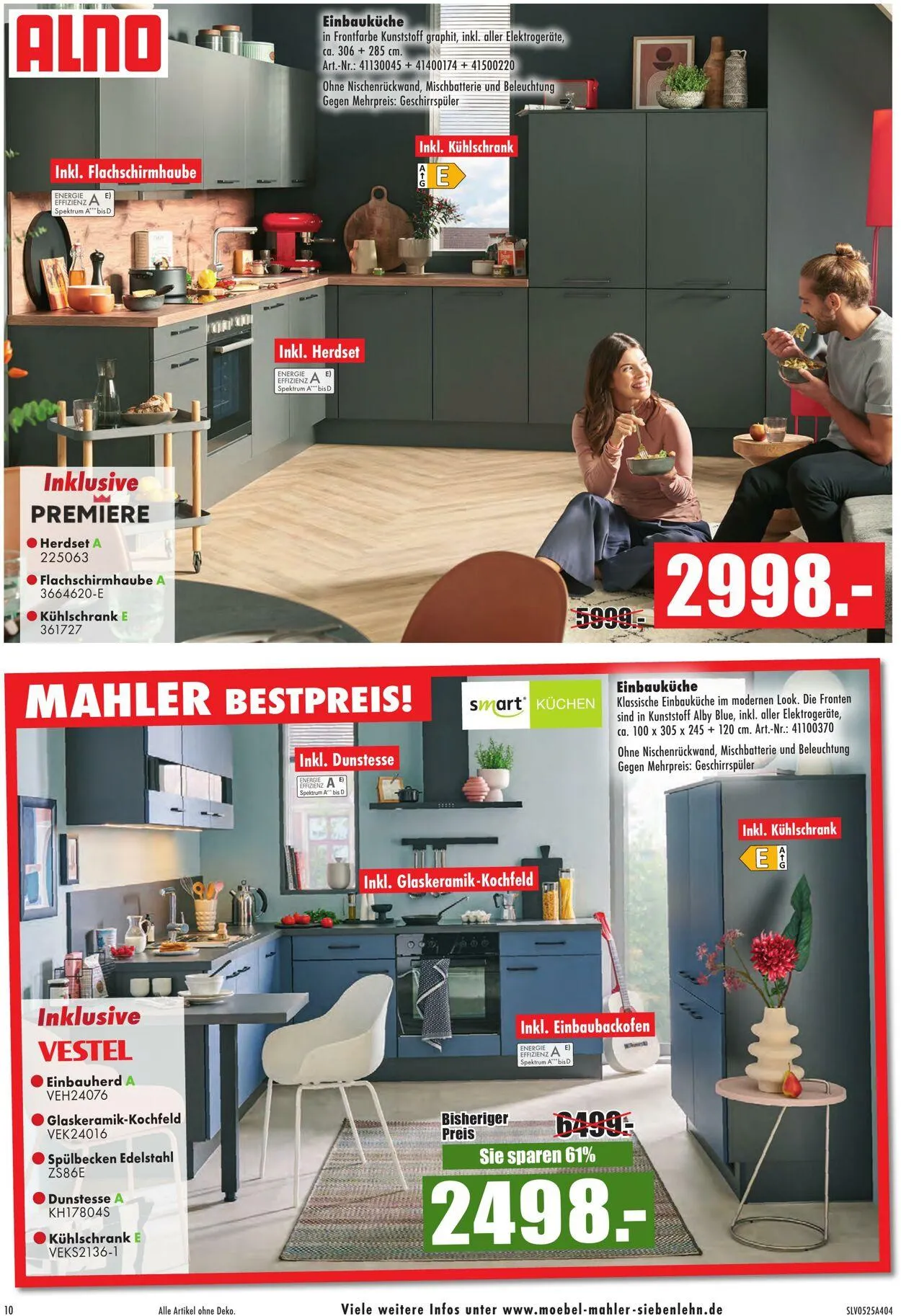 Möbel Mahler Aktueller Prospekt von 19. Mai bis 2. Juni 2025 - Prospekt seite 10