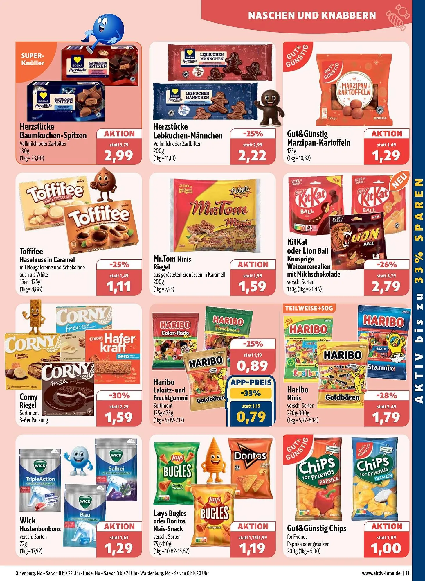 Aktiv Irma Prospekt von 6. Oktober bis 11. Oktober 2025 - Prospekt seite 11