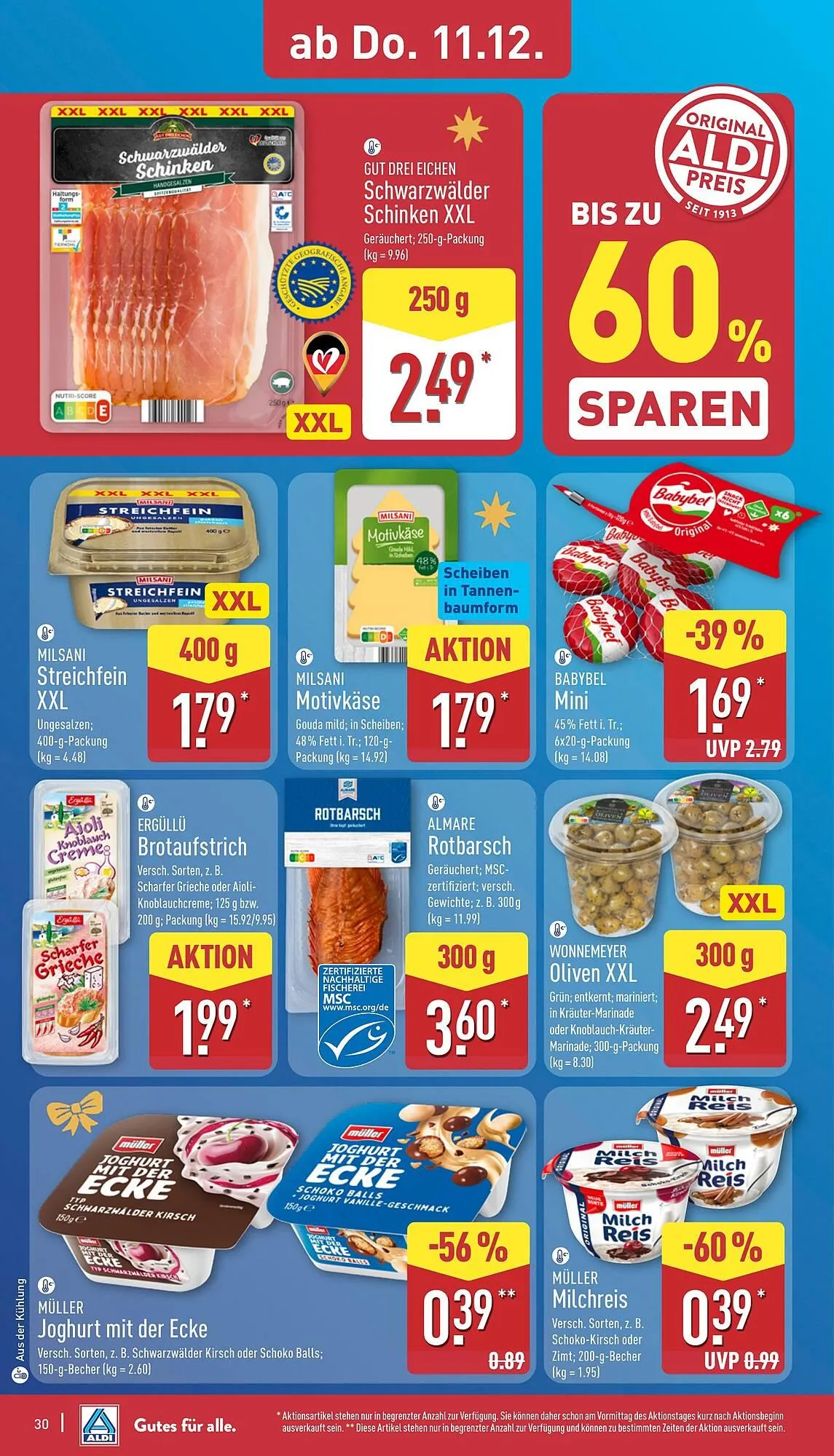 Aldi Nord Prospekt von 8. Dezember bis 13. Dezember 2025 - Prospekt seite 30
