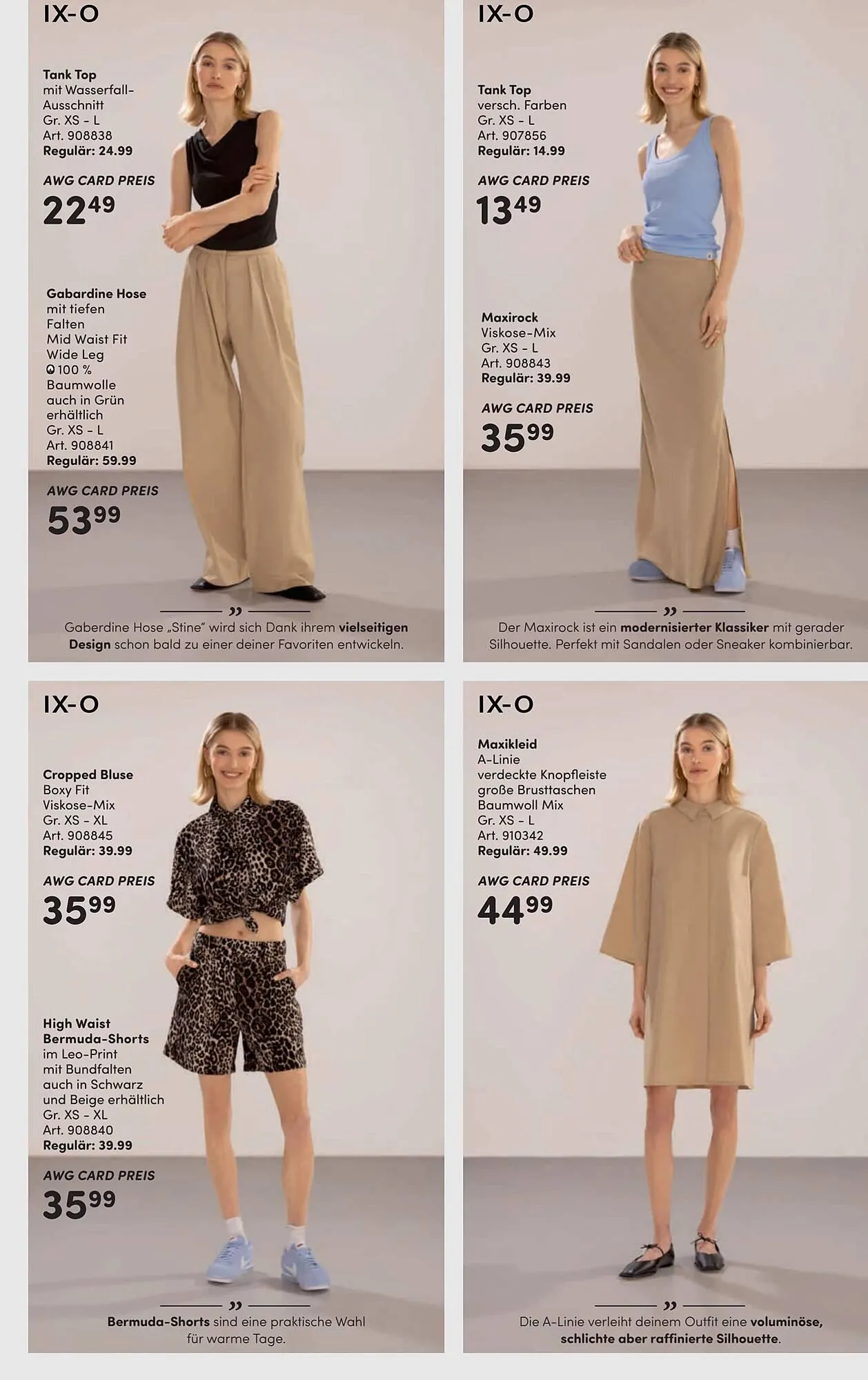 AWG Mode Prospekt von 26. April bis 11. Mai 2025 - Prospekt seite 4