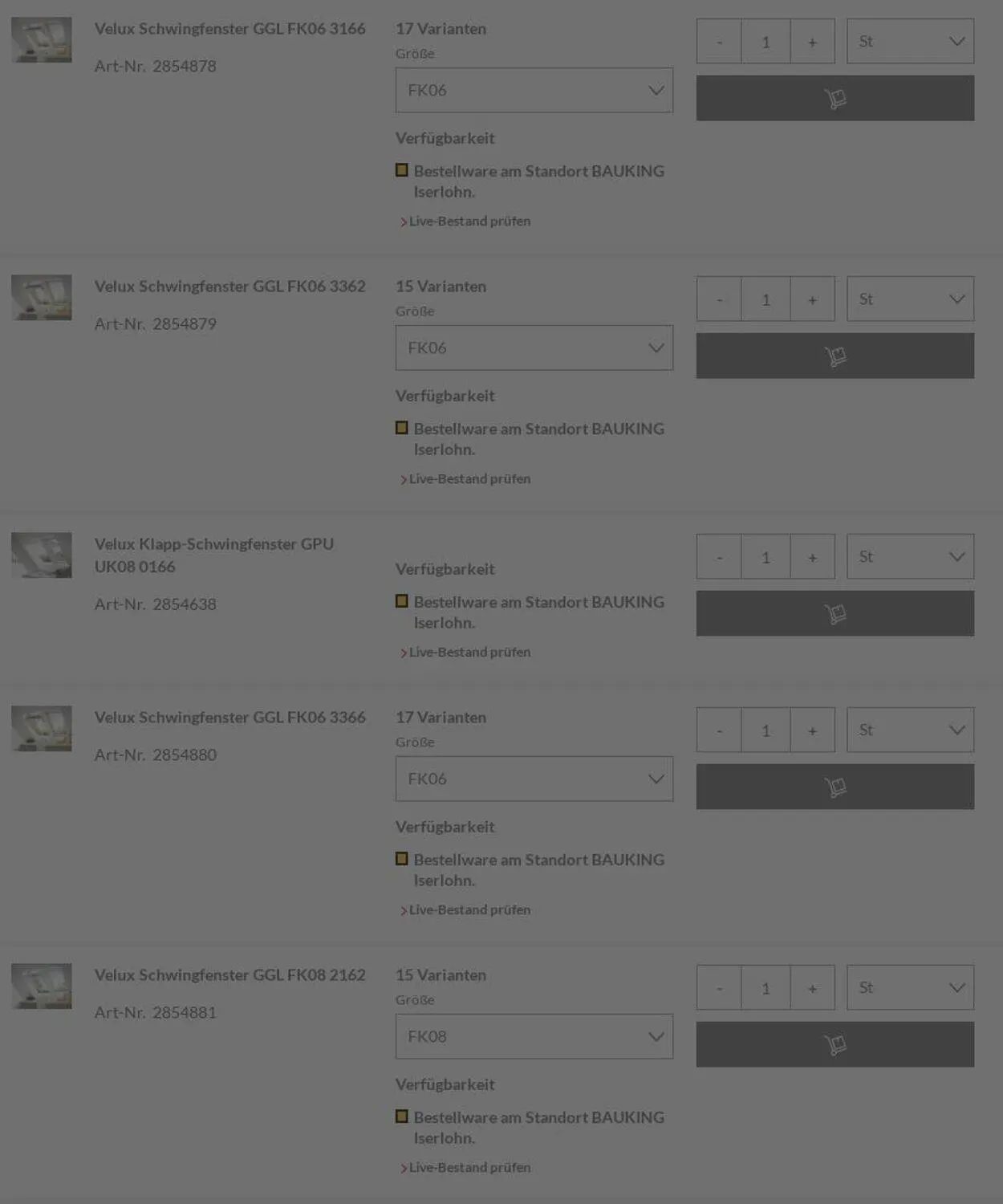 Bauking von 28. Juli bis 6. August 2025 - Prospekt seite 17
