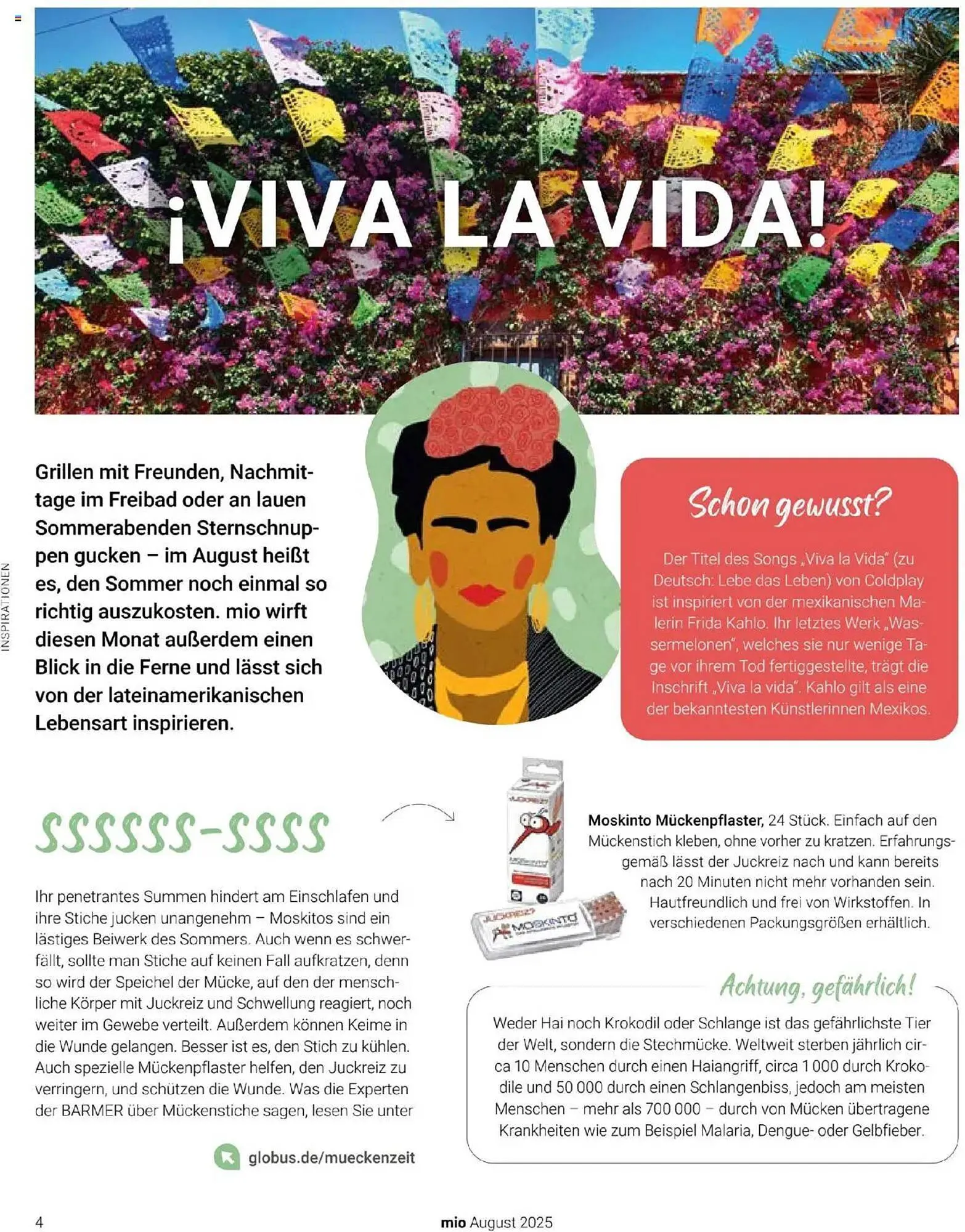 Globus Prospekt von 1. August bis 31. August 2025 - Prospekt seite 4