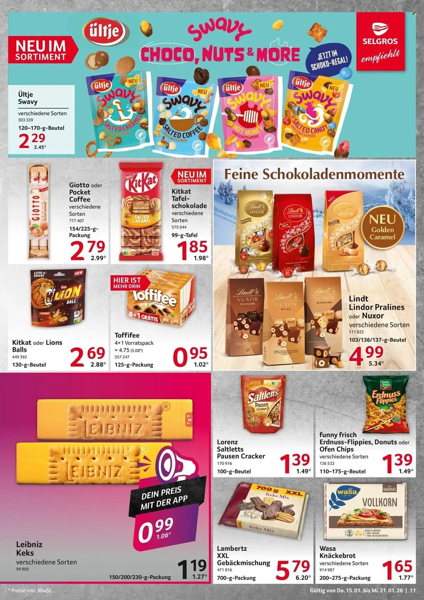 Selgros Prospekt von 15. Januar bis 21. Januar 2026 - Prospekt seite 11