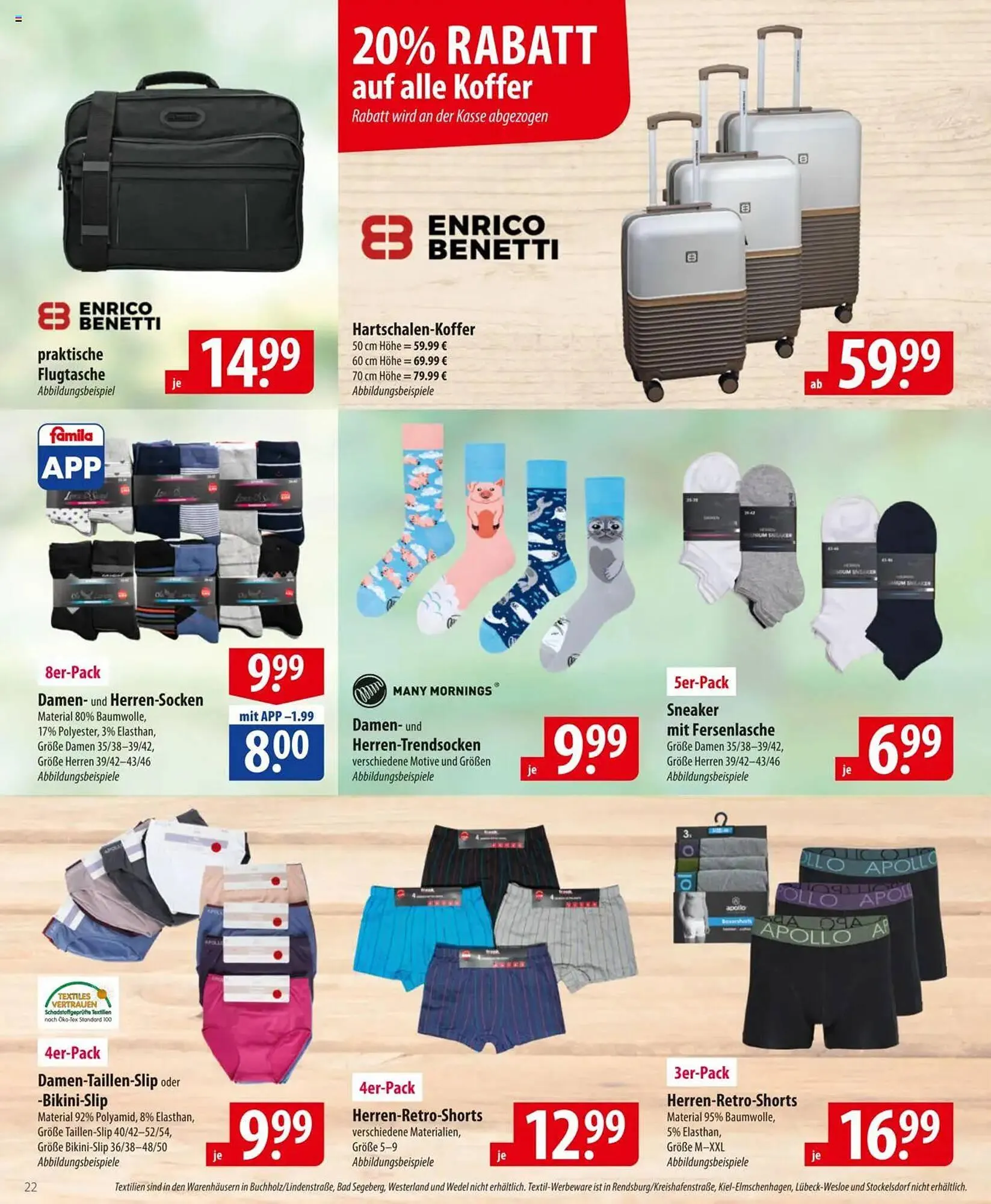 Famila Nord Ost Prospekt von 10. März bis 15. März 2025 - Prospekt seite 22