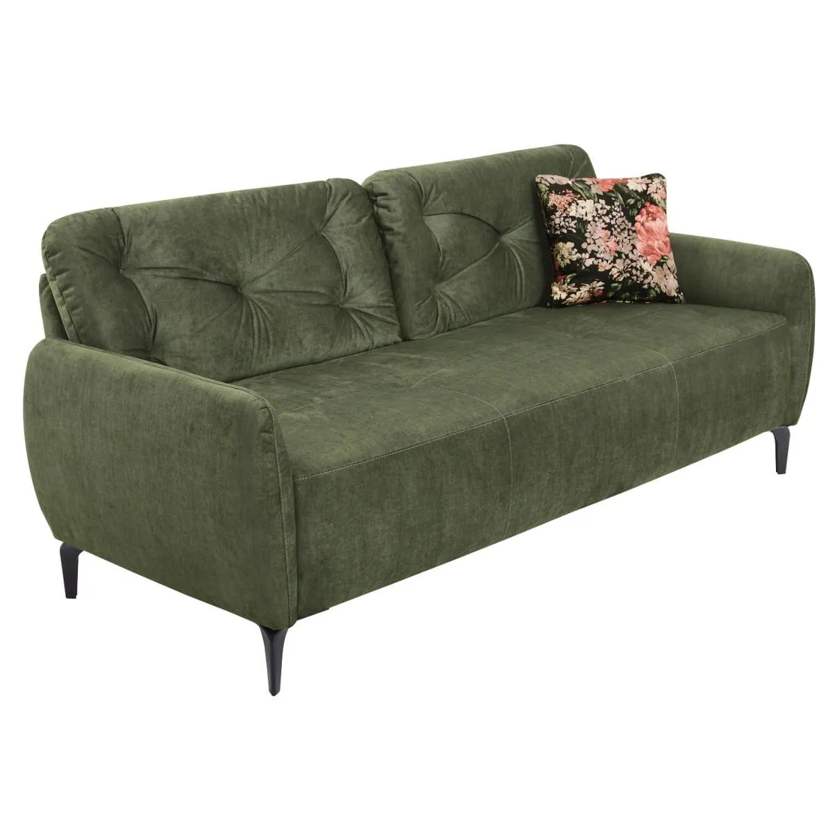 Sofa 3-Sitzer VENTA dunkelgrün