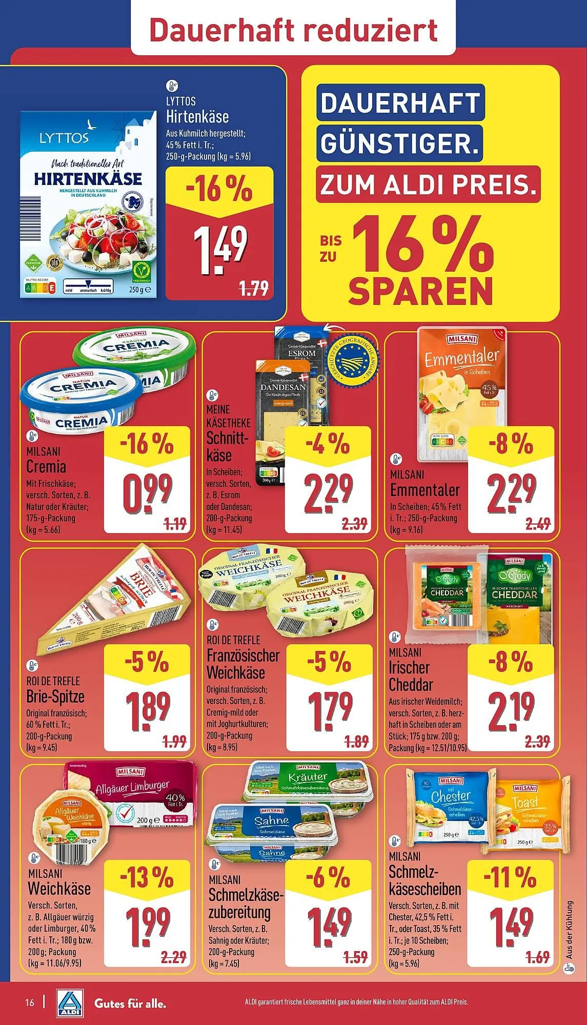 Aldi Nord Prospekt von 11. Mai bis 16. Mai 2026 - Prospekt seite 16