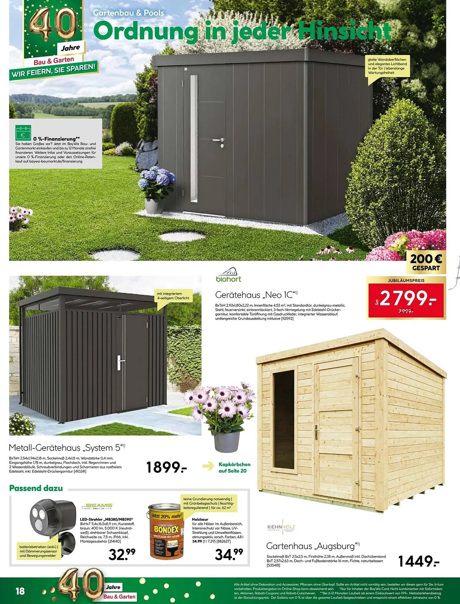 BayWa Bau & Garten Prospekt von 30. März bis 5. April 2026 - Prospekt seite 18