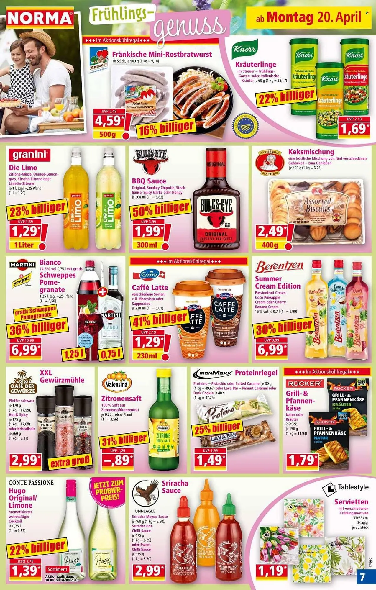 Norma Prospekt von 20. April bis 26. April 2026 - Prospekt seite 7