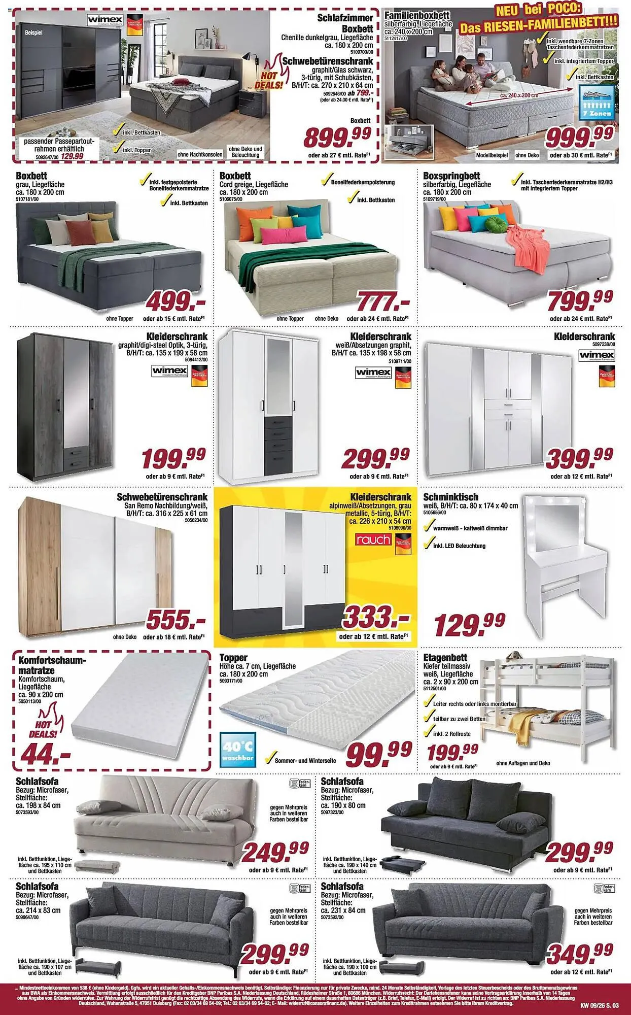 Poco Prospekt von 22. Februar bis 1. März 2026 - Prospekt seite 3