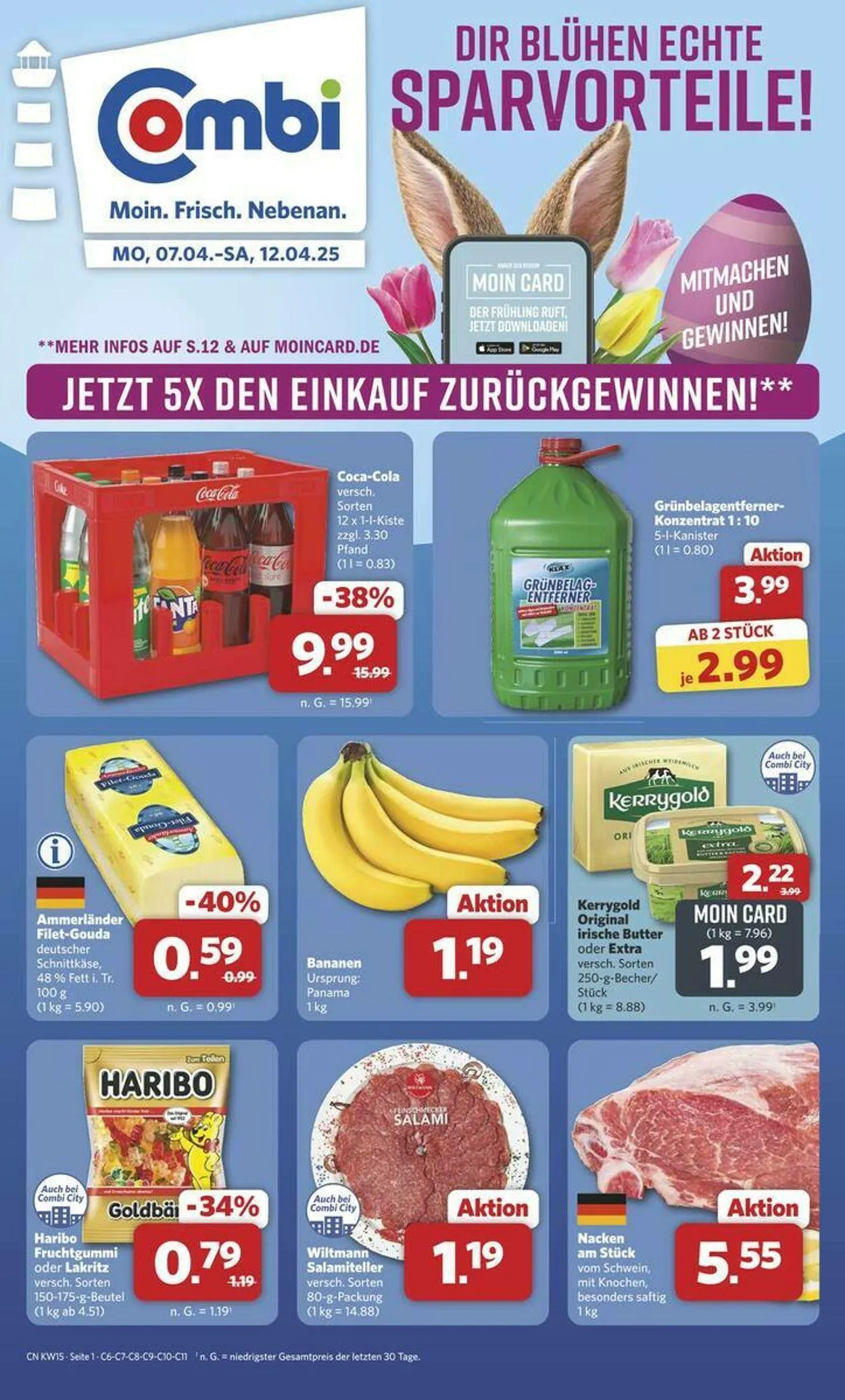Combi von 7. April bis 12. April 2025 - Prospekt seite 1
