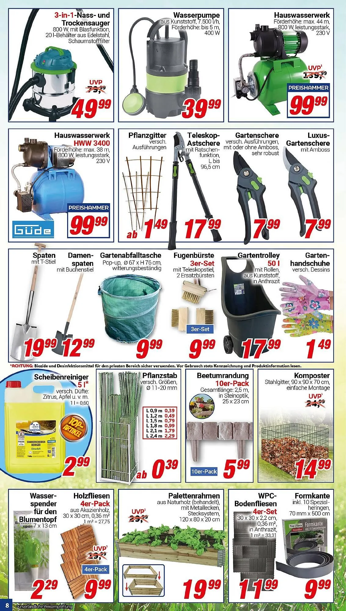 CENTERSHOP Prospekt von 7. April bis 12. April 2025 - Prospekt seite 8