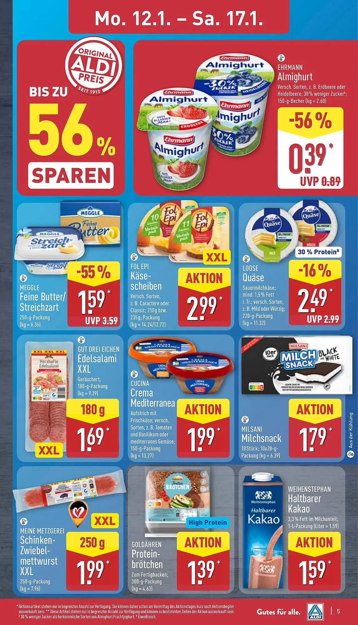 Aldi Nord Prospekt von 12. Januar bis 17. Januar 2026 - Prospekt seite 5