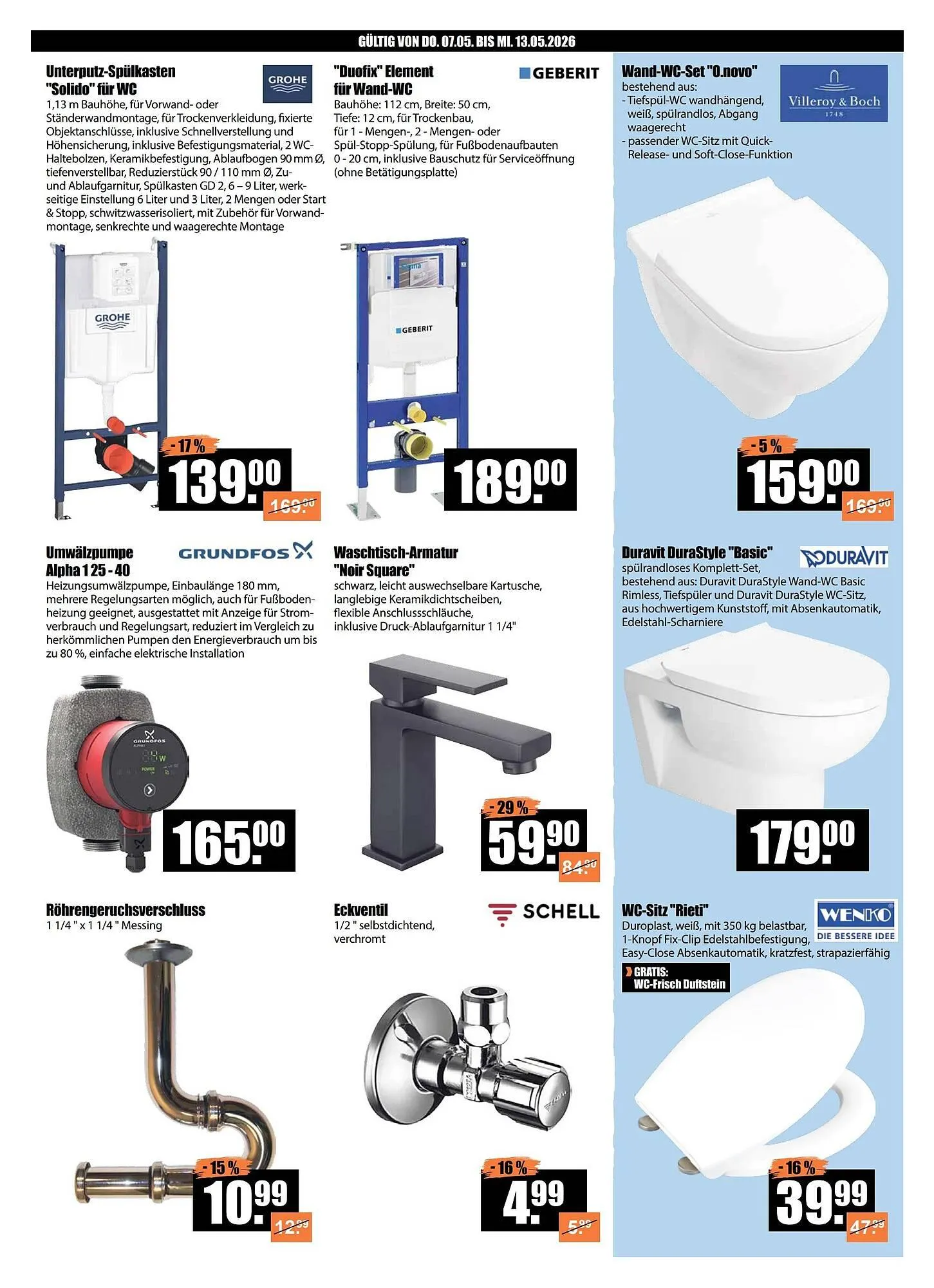 V Baumarkt Prospekt von 7. Mai bis 14. Mai 2026 - Prospekt seite 7