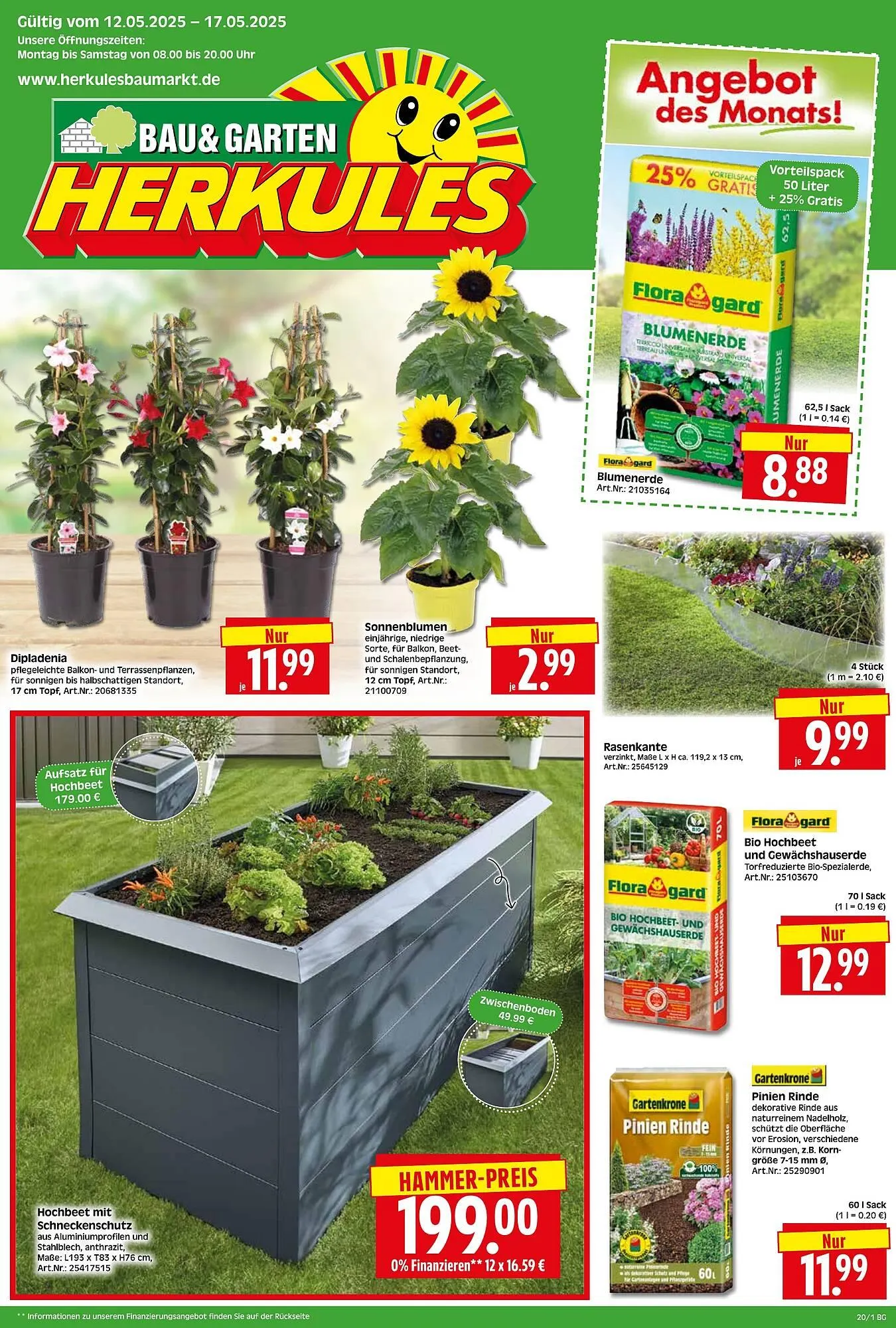 Herkules Baumarkt Prospekt - 1