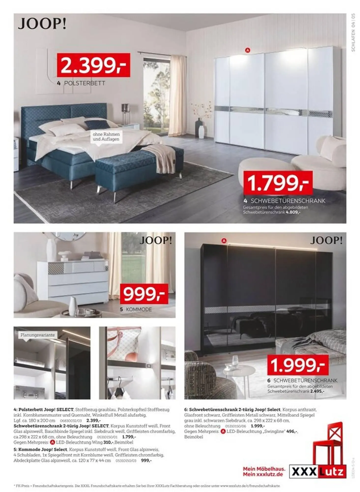 XXXLutz Prospekt von 18. April bis 4. Mai 2025 - Prospekt seite 5