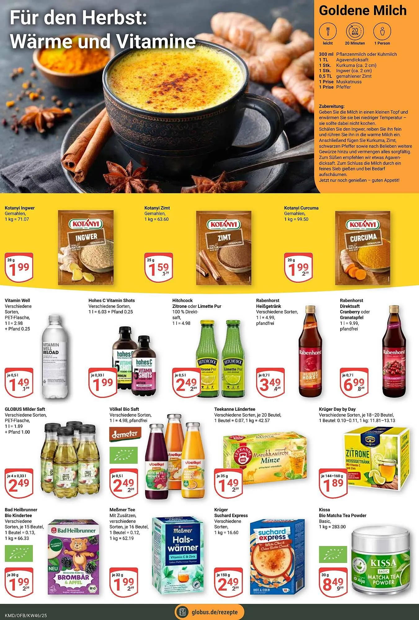 Globus Prospekt von 10. November bis 15. November 2025 - Prospekt seite 18