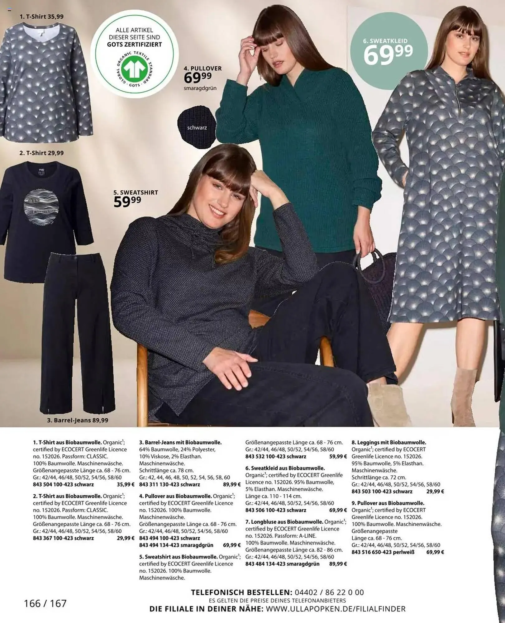 Ulla Popken Katalog von 1. Oktober bis 31. Oktober 2025 - Prospekt seite 166