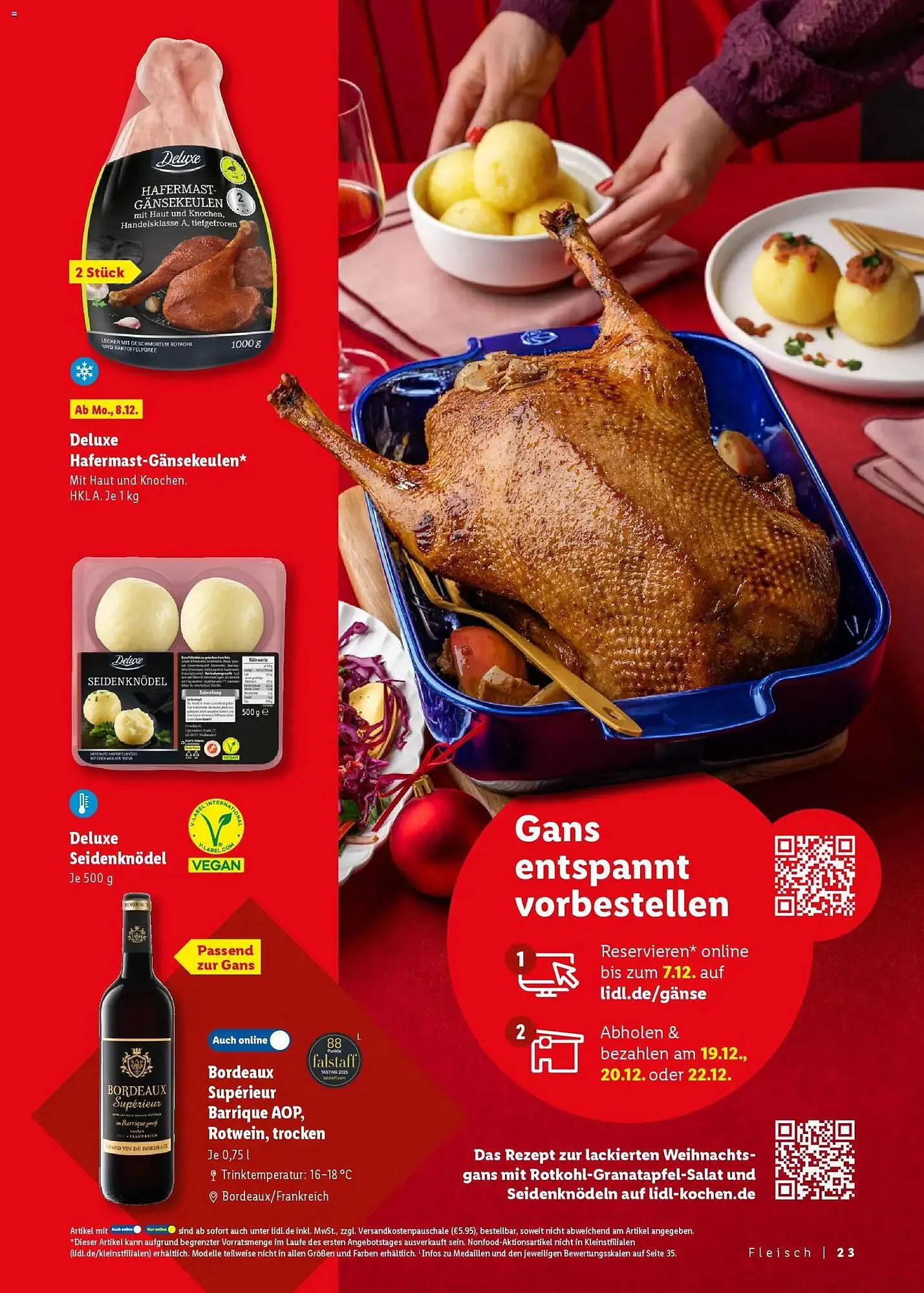 Lidl Prospekt von 31. Oktober bis 27. Dezember 2025 - Prospekt seite 23