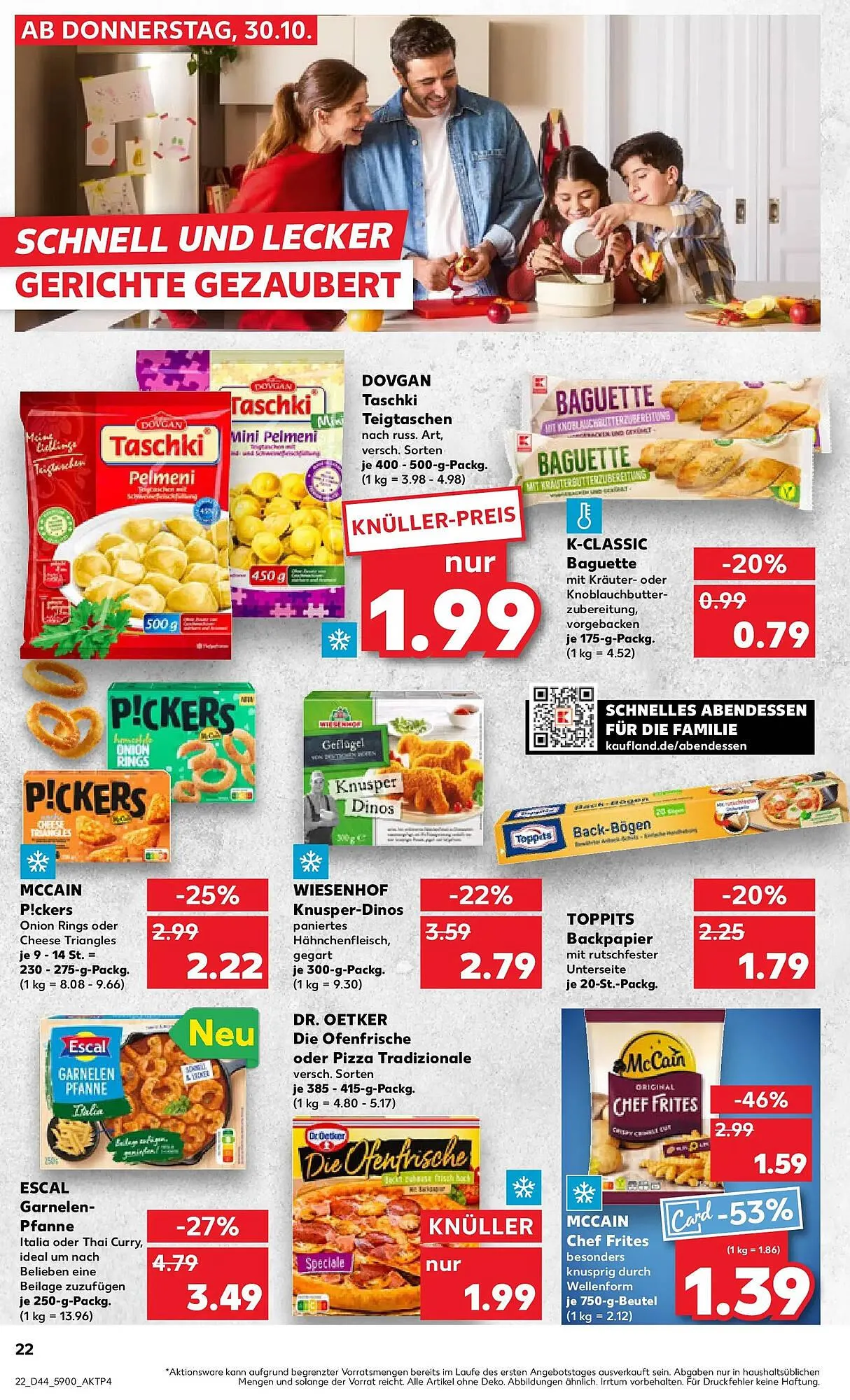 Kaufland Prospekt von 2. November bis 5. November 2025 - Prospekt seite 22