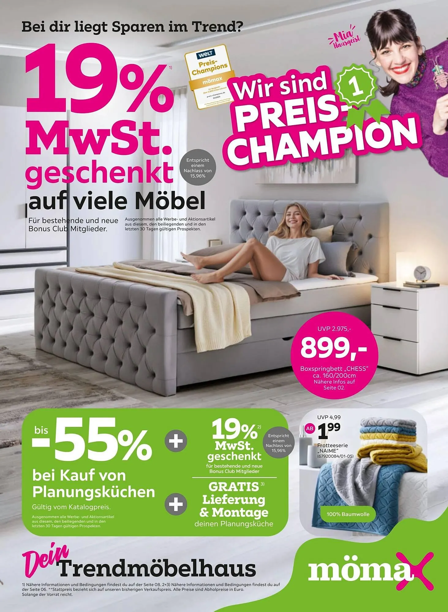 Mömax Prospekt von 6. Oktober bis 15. Oktober 2025 - Prospekt seite 1