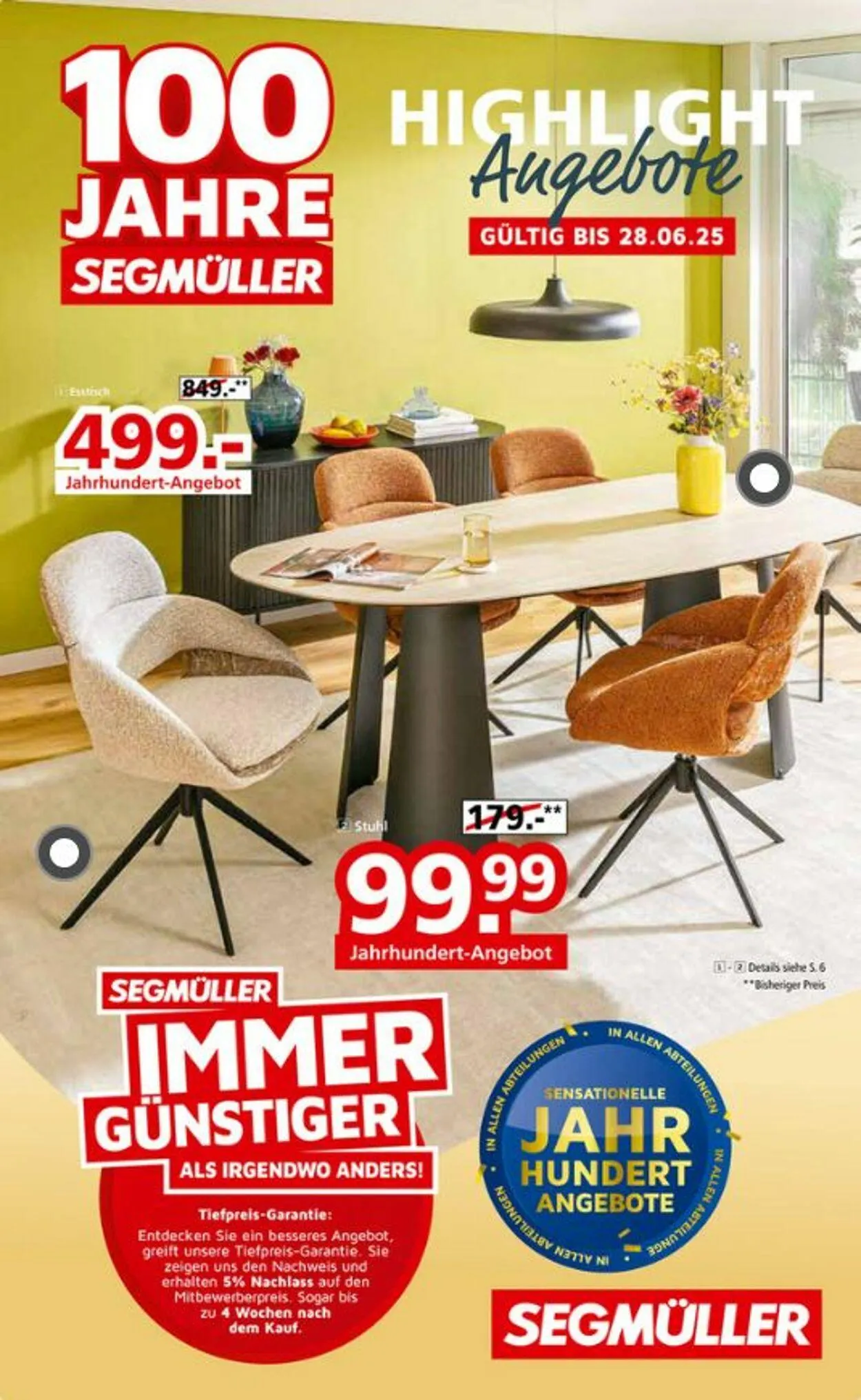 SEGMÜLLER von 7. Juni bis 28. Juni 2025 - Prospekt seite 1